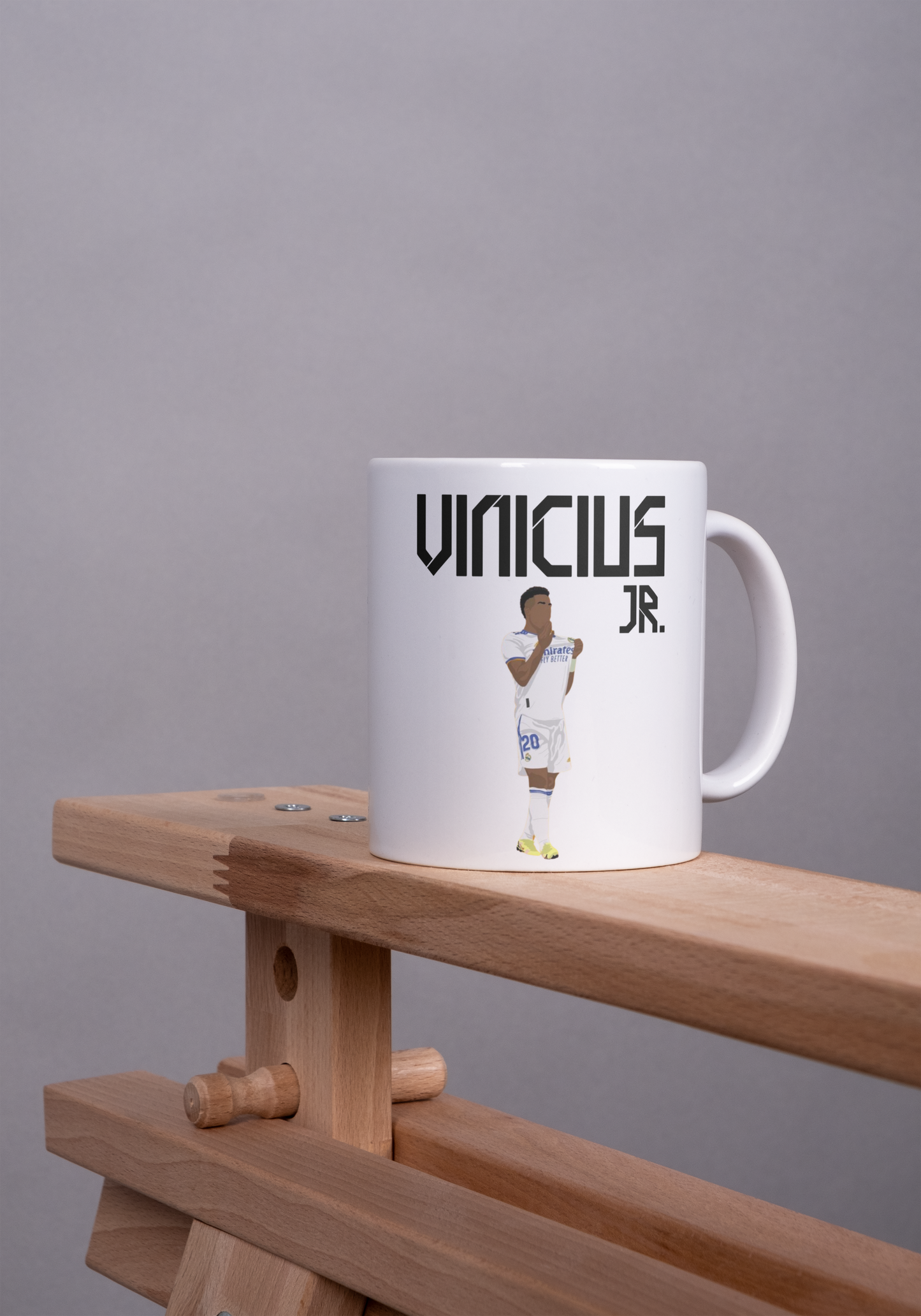 Vinicius Jr, Vini Jr, Hala Madrid, Real Madrid C.F, VINI,  Soccer Mug, Mug Football Design, Cid Vinicius