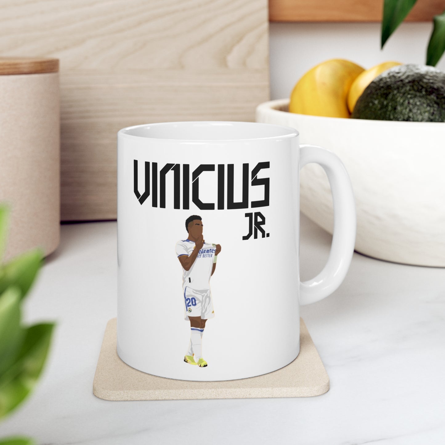 Vinicius Jr, Vini Jr, Hala Madrid, Real Madrid C.F, VINI,  Soccer Mug, Mug Football Design, Cid Vinicius
