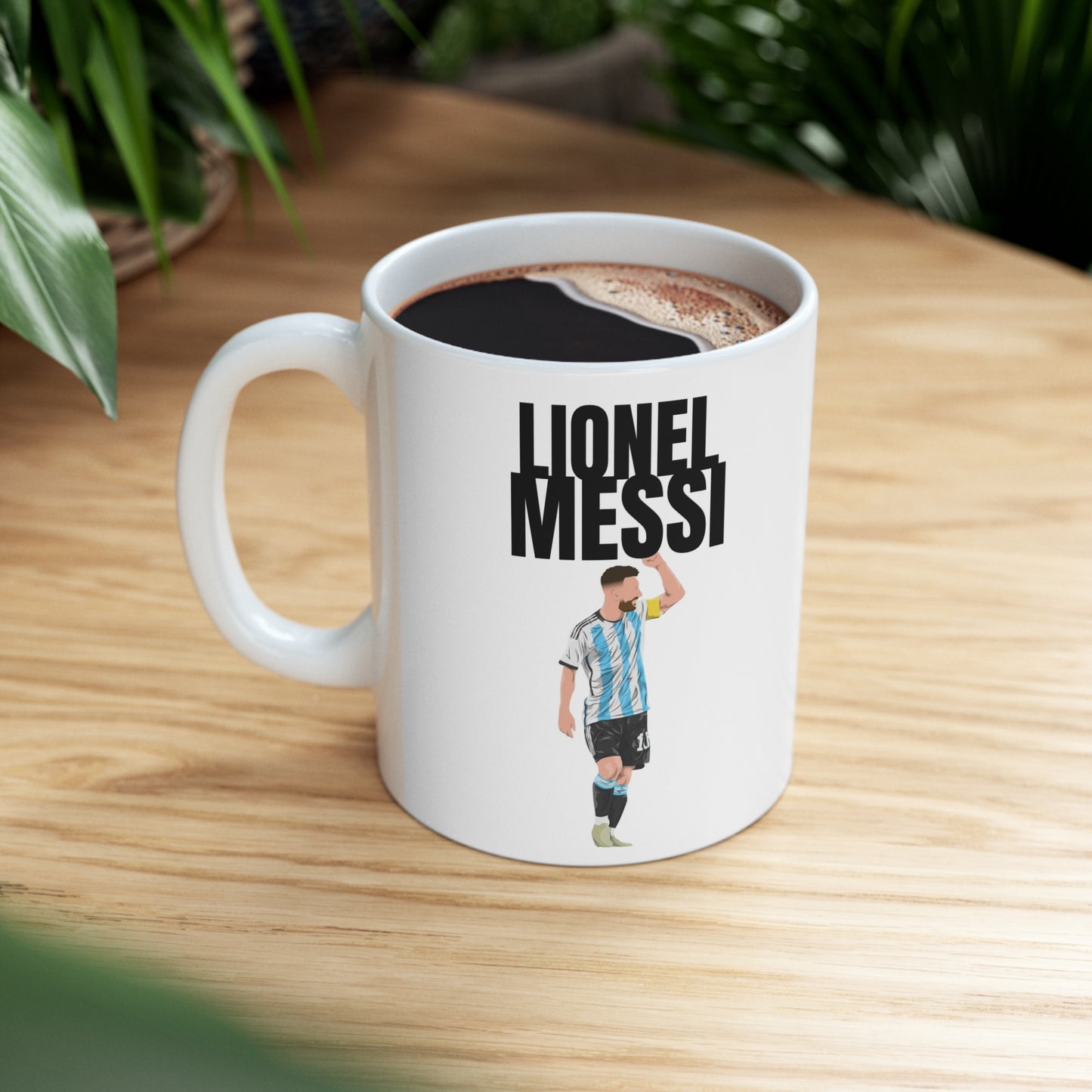 Argentina Soccer, Lionel Messi 10, Messi mug, Messi, Custom Argentina National football team mug , The Goat, Messi la Pulga, Campeon Mundial