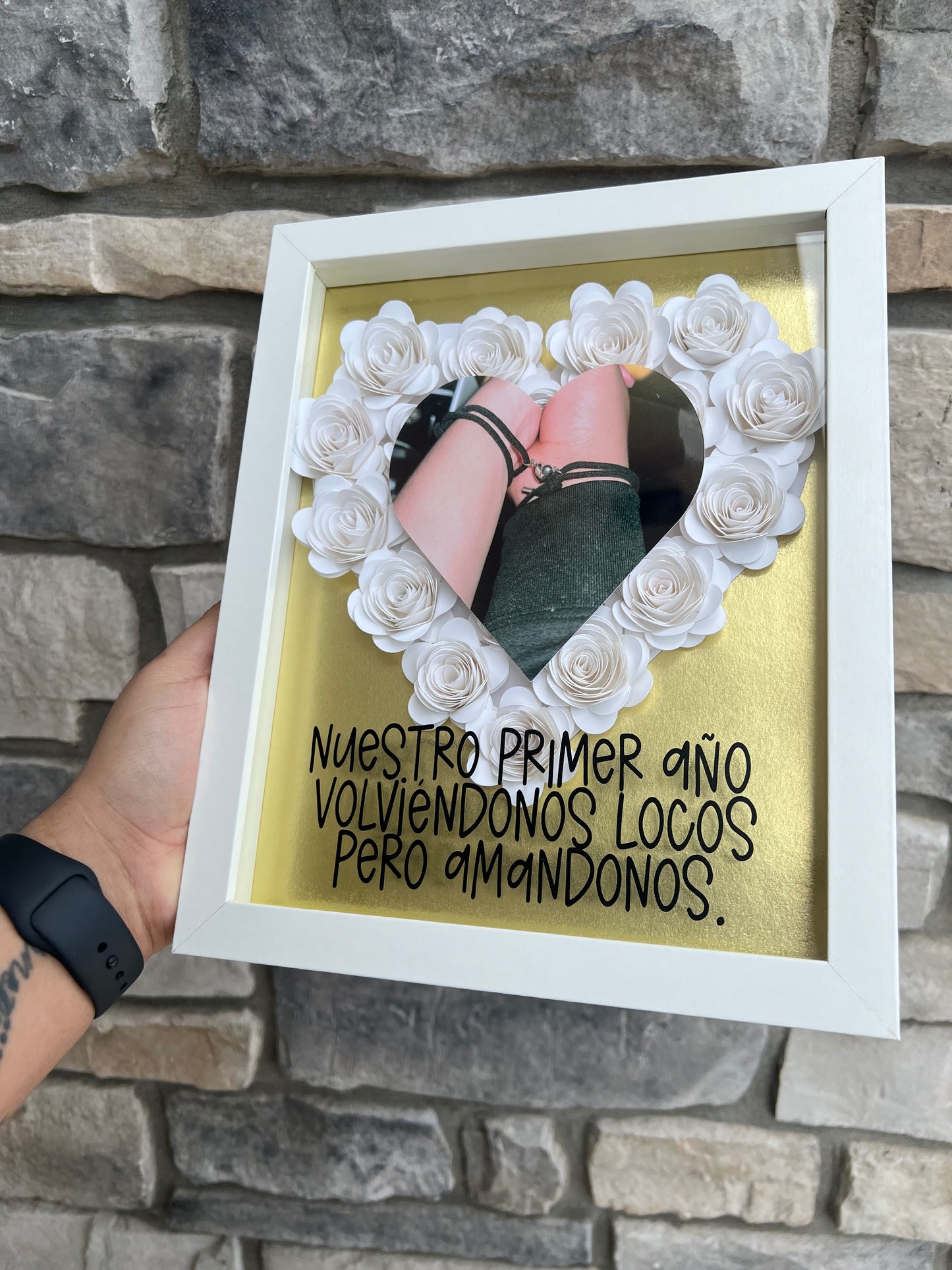 Heart Shadow Box💖🌸 With Photo