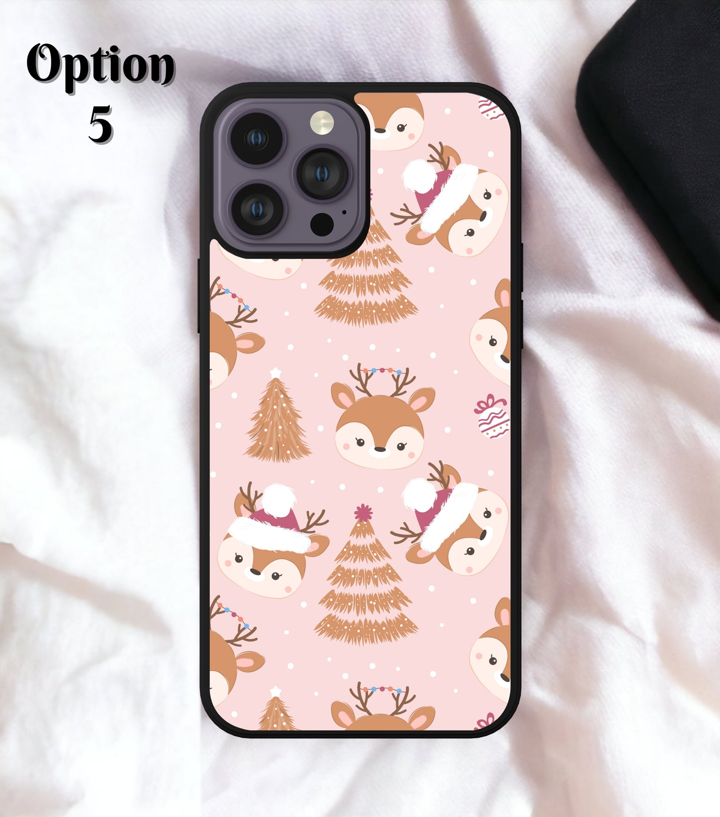 Christmas Phone Case | Pink Christmas