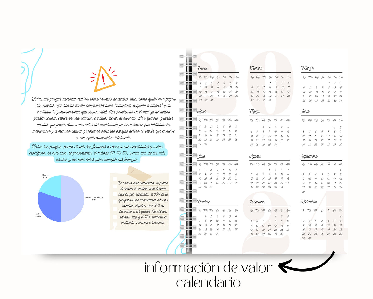Planner de Finanzas para parejas, Organizador de dinero, Planeador de finanzas
