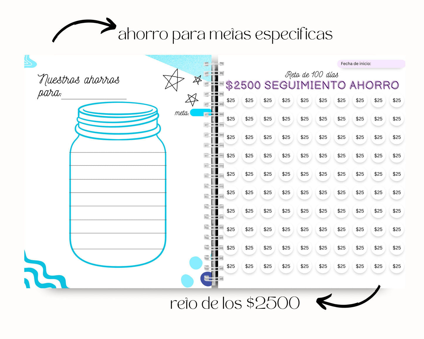 Planner de Finanzas para parejas, Organizador de dinero, Planeador de finanzas