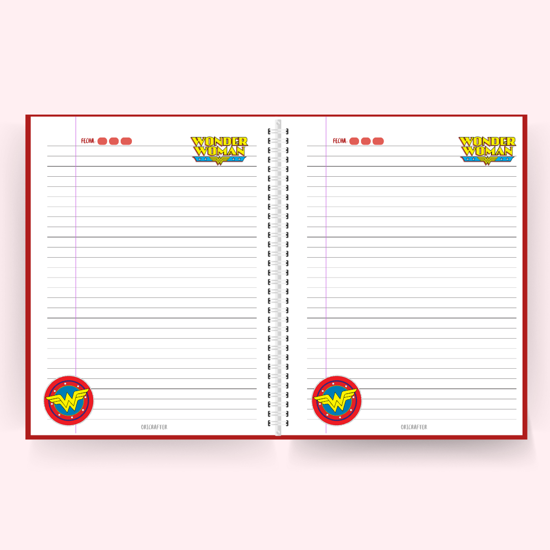 Personalized NoteBook, Hard Cover, Custom, Lined Sheets or Dotted Sheets