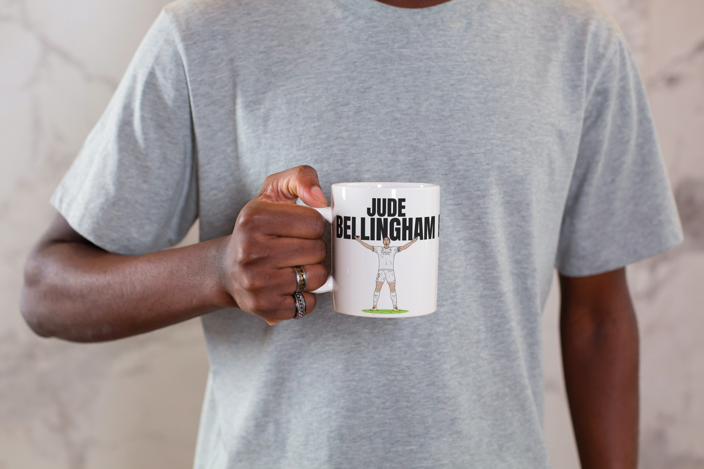 Bellingham, Jude Bellingham White Mug, Real Madrid Mug, Jude Bellingham Real Madrid, Soccer Team | Hala Madrid | Madrid F.C | Bellingol