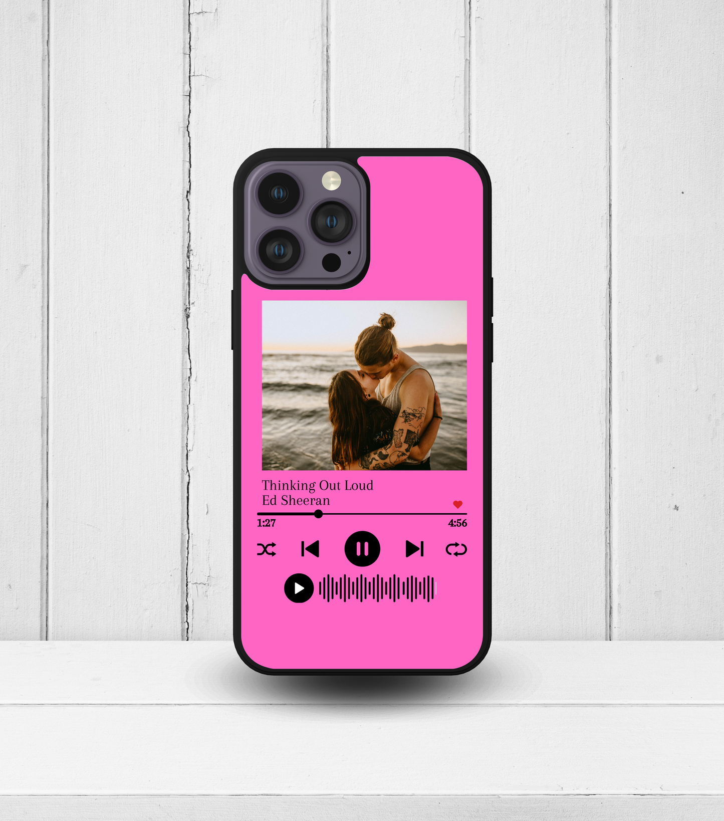 Custom Music Plaque Phone Case, Music plaque phone case with photo, Music plaque phone case - anniversary gift phone case