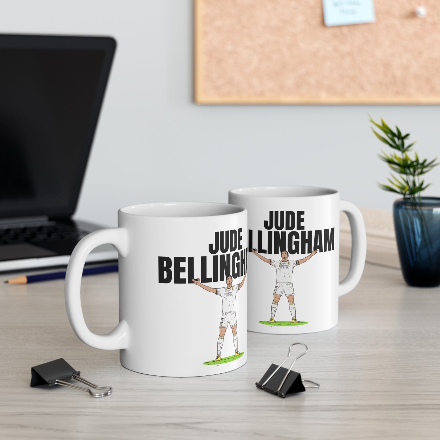 Bellingham, Jude Bellingham White Mug, Real Madrid Mug, Jude Bellingham Real Madrid, Soccer Team | Hala Madrid | Madrid F.C | Bellingol