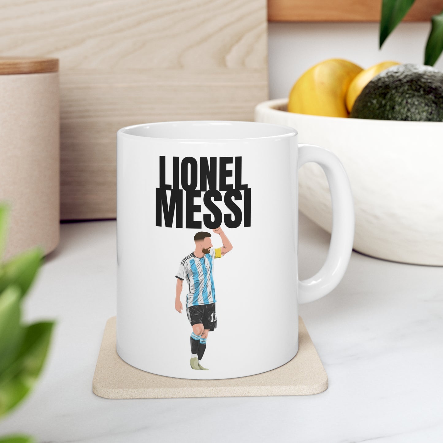 Argentina Soccer, Lionel Messi 10, Messi mug, Messi, Custom Argentina National football team mug , The Goat, Messi la Pulga, Campeon Mundial