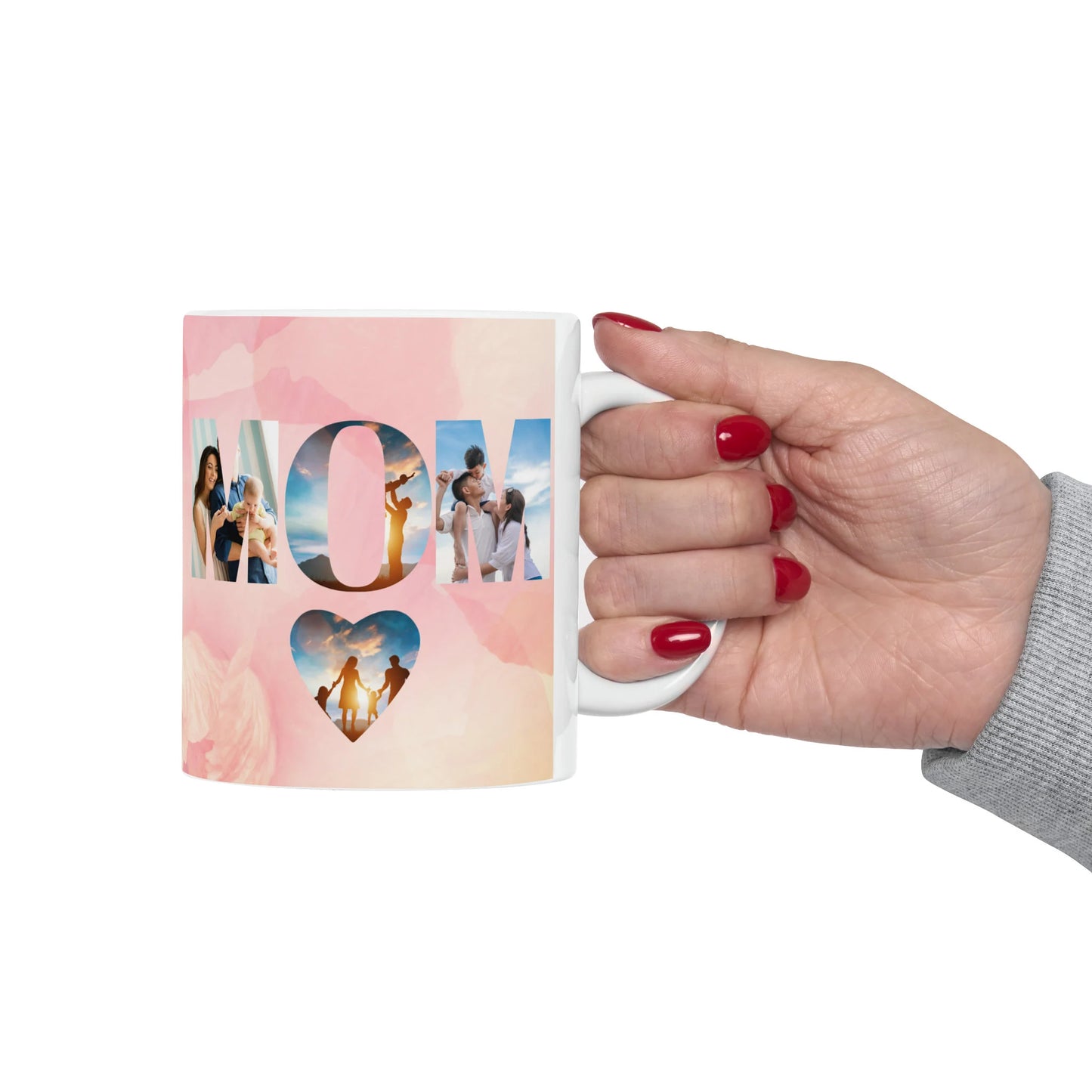 Mug with photos for mom, Mom's day Mug, Mom gift, Custom Family mug, Mothers Day Gift, Mug for Mama, Gift for mom, Mum mug