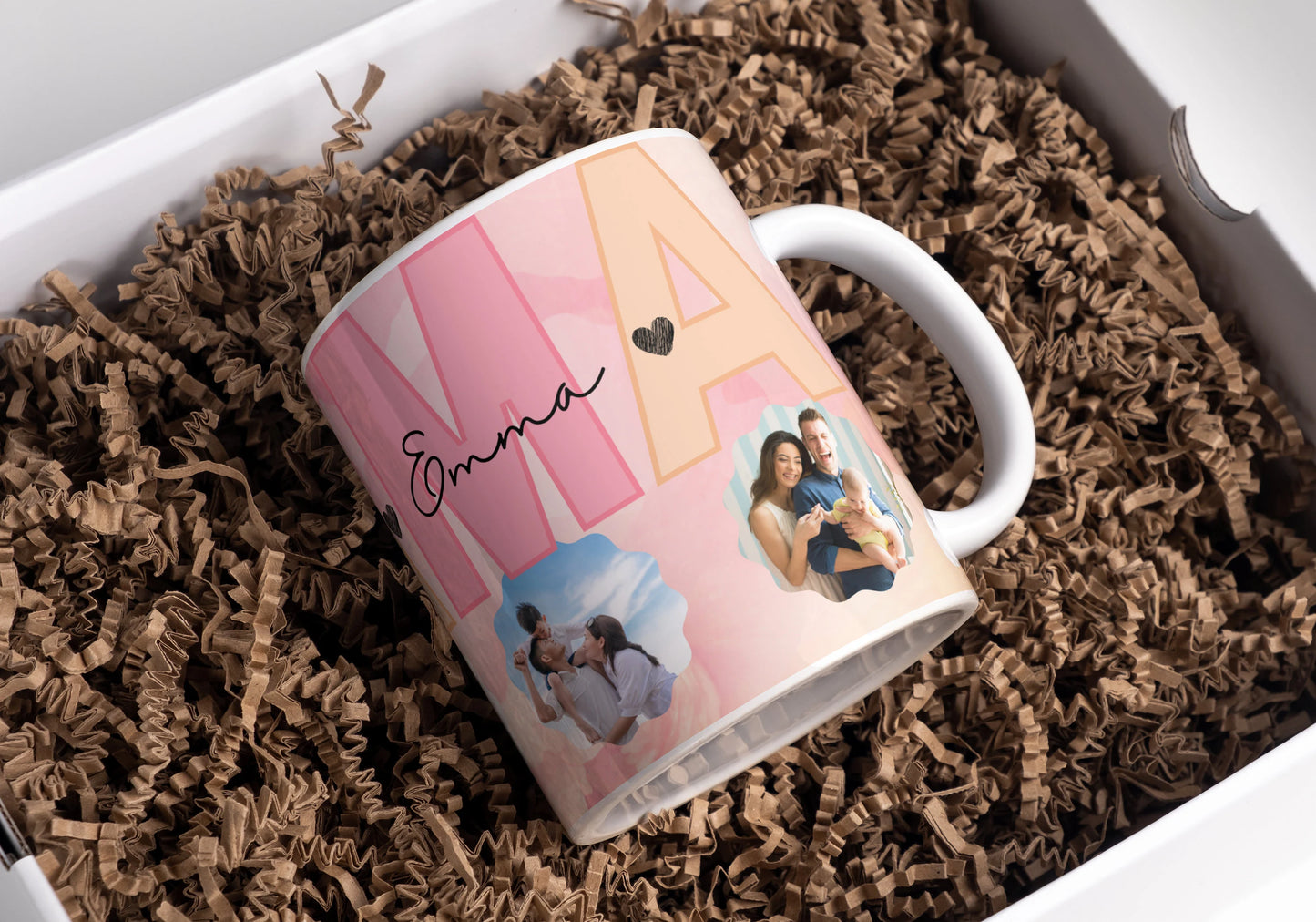 "Mama mug" Mom's day Mug, Mom gift, Names of sons, Mug with photos for mom, Custom Family mug, Mothers Day Gift, Mug for Mam