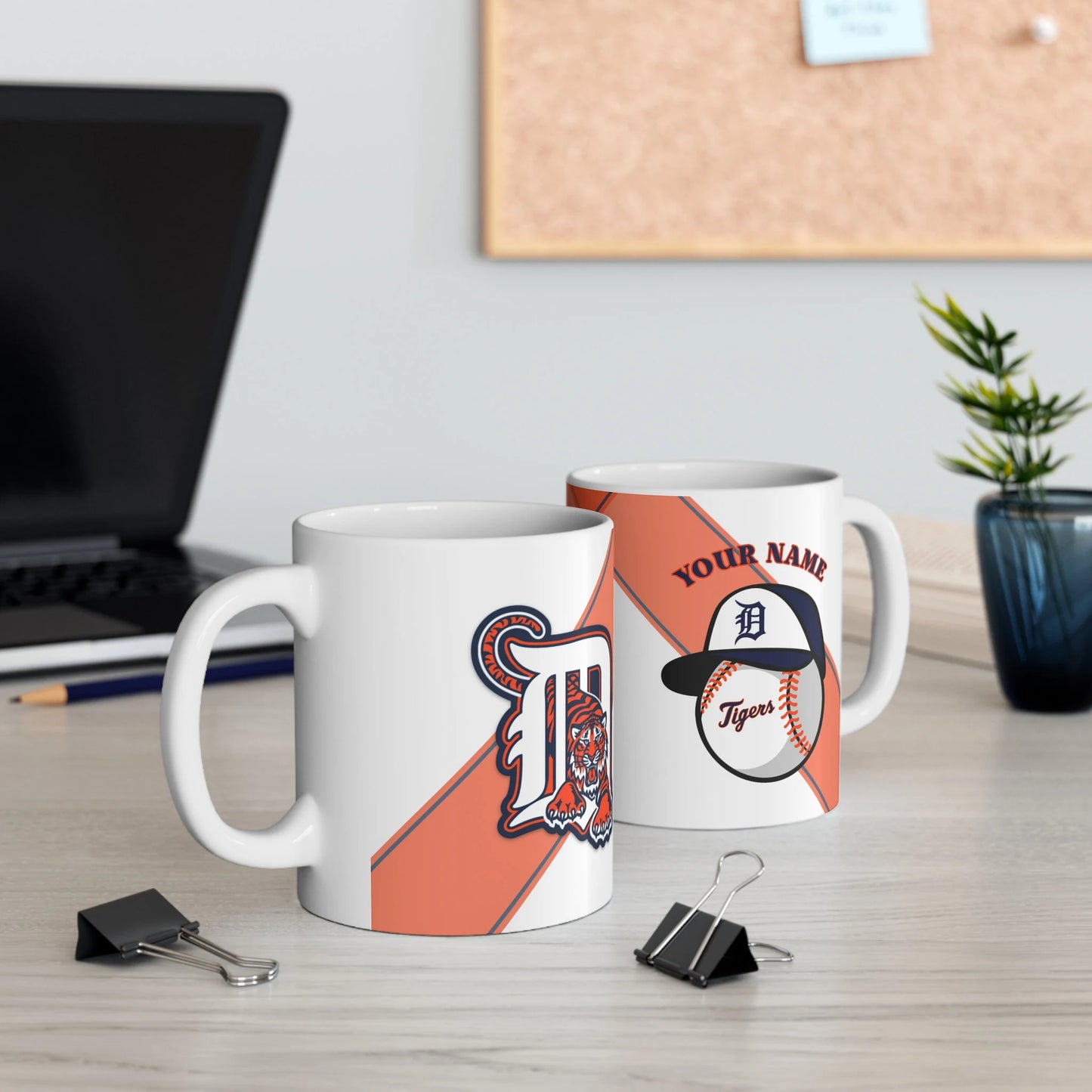 Detroit Tigers Personalized Coffee, Detroit Tigers MLB, Michigan mug, Gift For Baseball Fans, MLB baseball mug, Detroit, Custom Baseball Mug