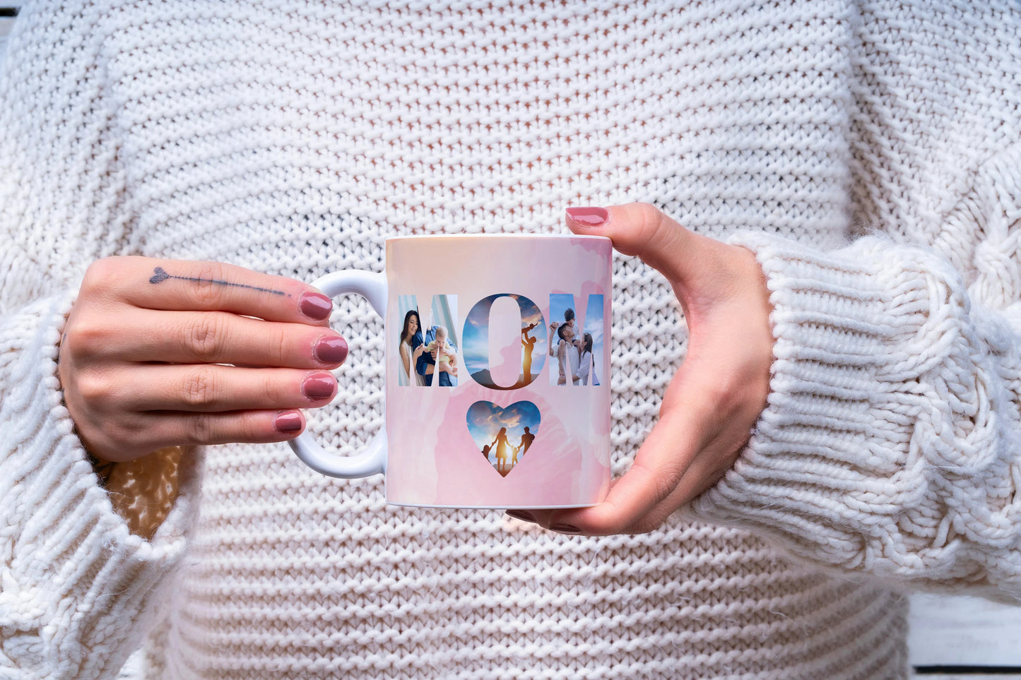 Mug with photos for mom, Mom's day Mug, Mom gift, Custom Family mug, Mothers Day Gift, Mug for Mama, Gift for mom, Mum mug