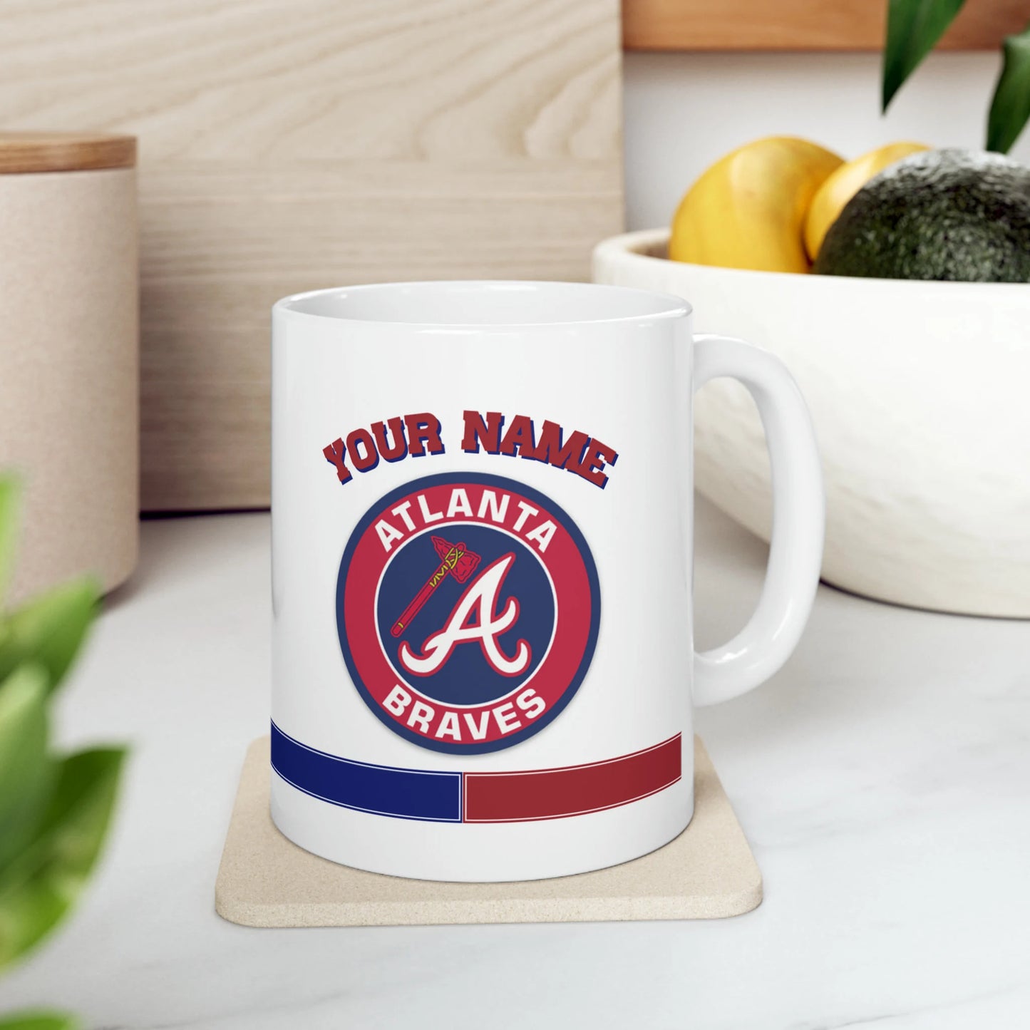 Atlanta Braves, Atlanta Braves Coffee Mug, Gift for MLB Fan, Braves MLB, Braves fans, Atlanta Braves custom