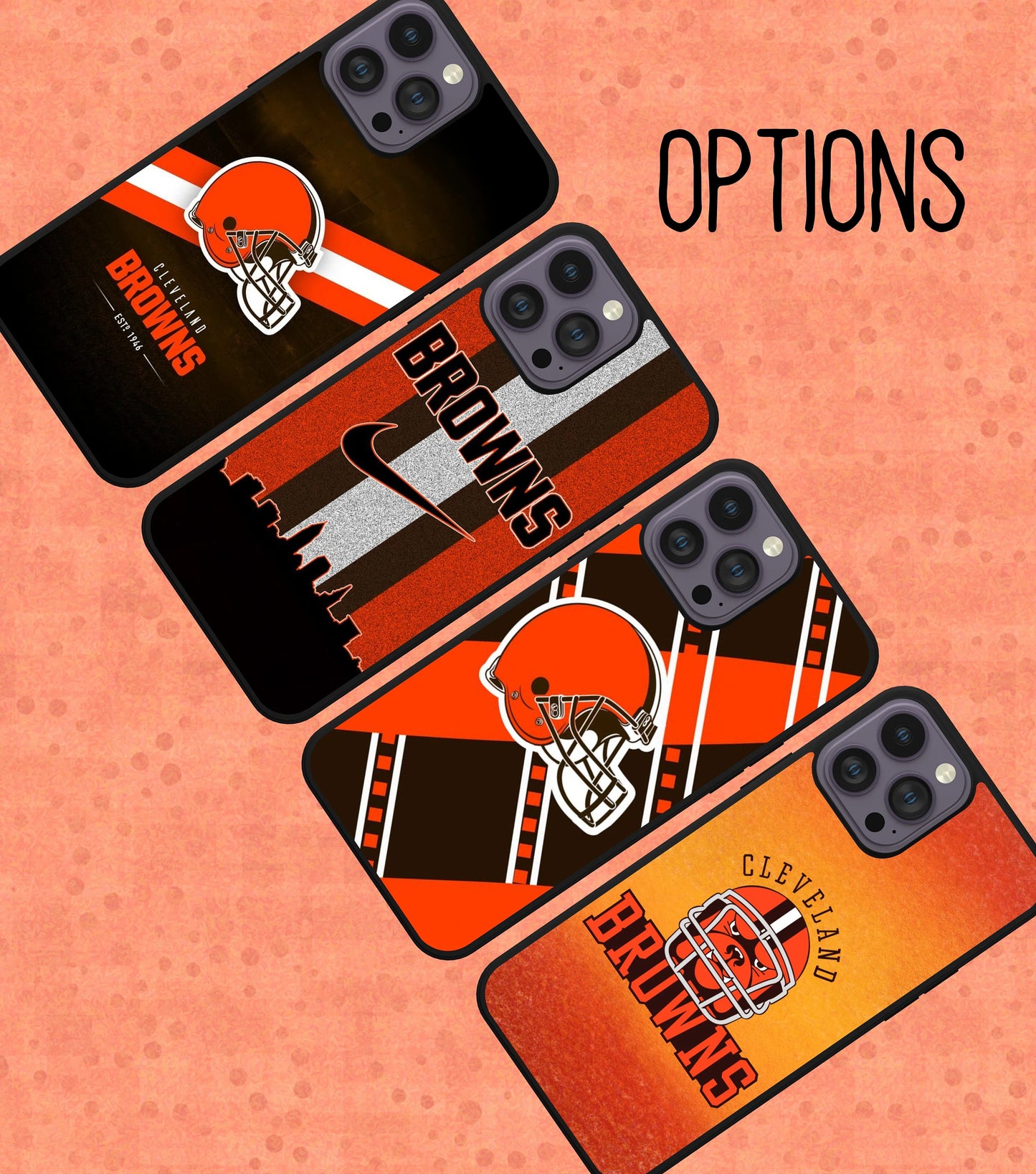 Cleveland Football Phone Case, Cleveland Football Case, Cleveland Phone Case, Cleveland Browns, Brown's lovers, Browns NFL Team, Browns Fans