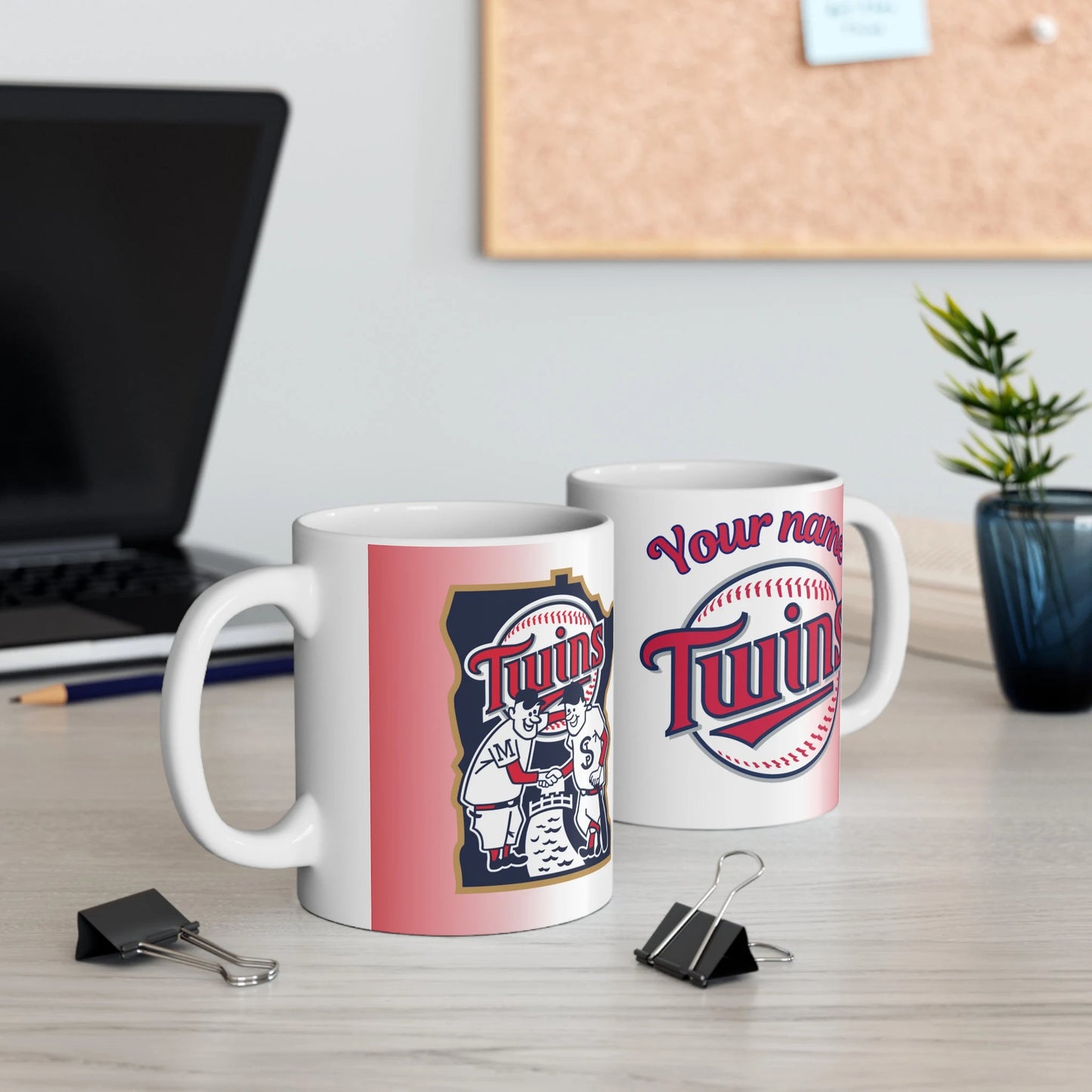 Minnesota Twins Personalized Coffee Mug, MLB Minnesota Twins Personalized Coffee Mug, Custom Baseball Mug, Twins Baseball Mug, MLB mug