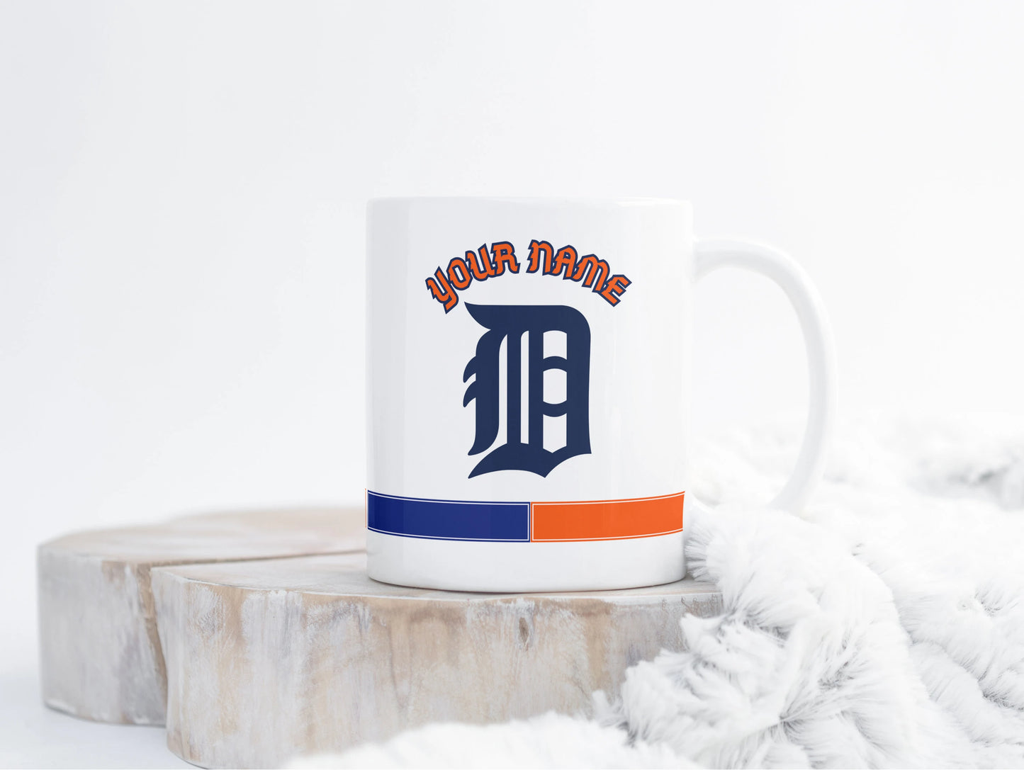 Tigers Baseball Mug, Detroit Tigers Personalized Coffee, Detroit Tigers MLB, Michigan mug, Gift For Baseball Fans, MLB baseball mug, Detroit