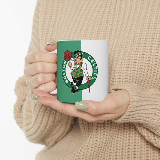 Celtics Mug, Custom mug, Boston, Boston Fans, Celtics Fans, Basketball mug