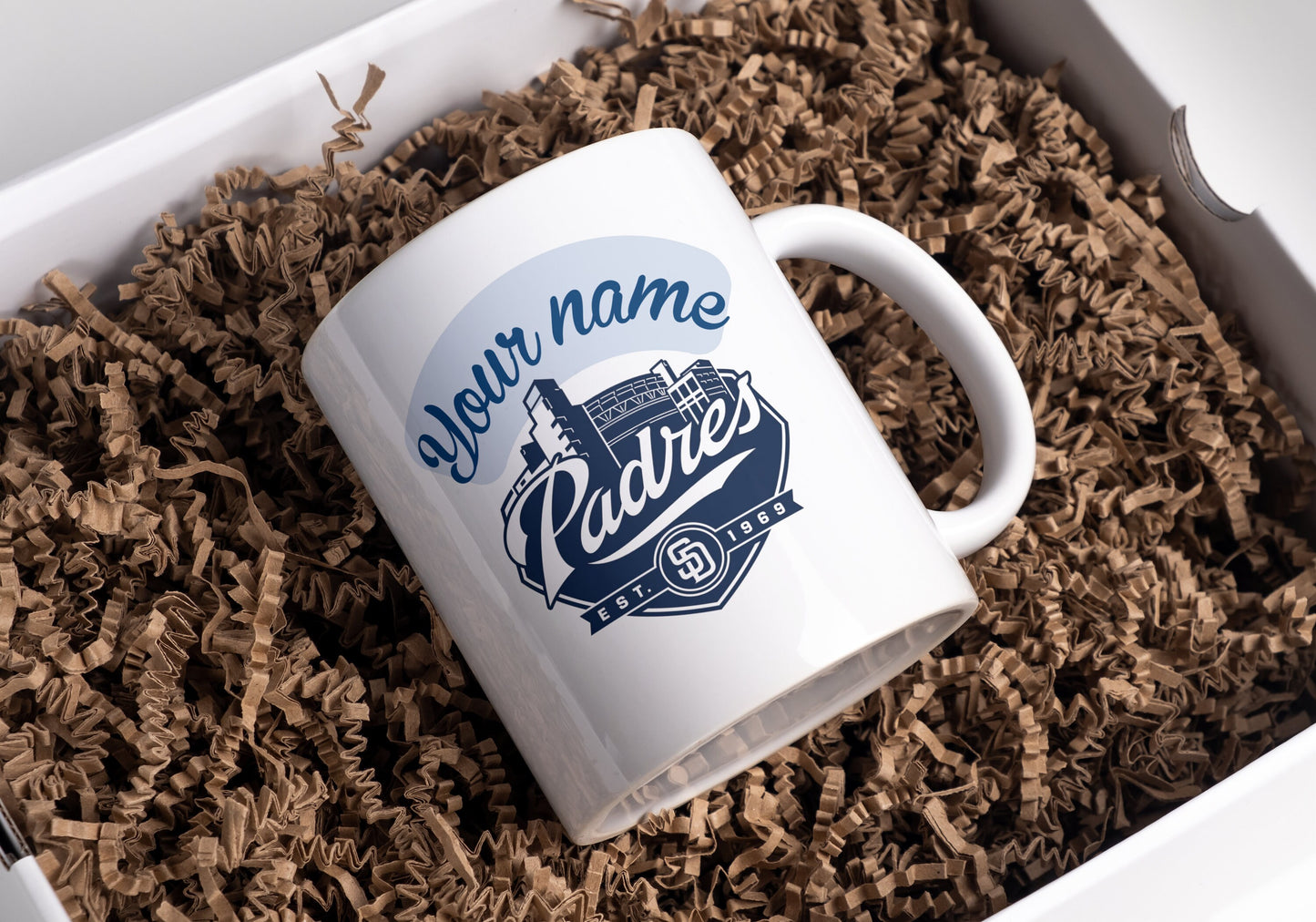 San Diego Padres Mug, SD Fan, MLB San Diego Padres Personalized Coffee Mug, Baseball Gift, San Diego, Padres Fan