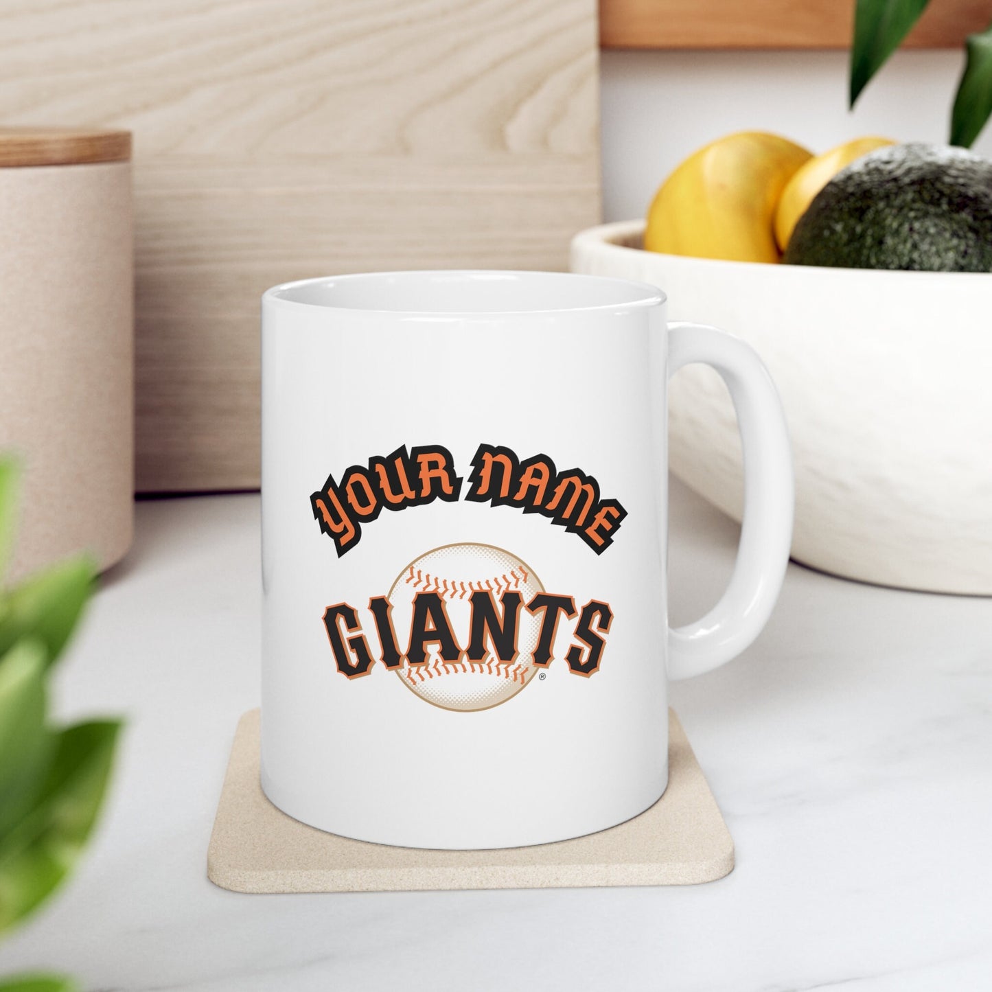 San Francisco Giants Mug, Baseball Coffee Cup, SF Fan, Sports Fan, San Francisco Giants MLB, San Francisco SF Giants Baseball Mug