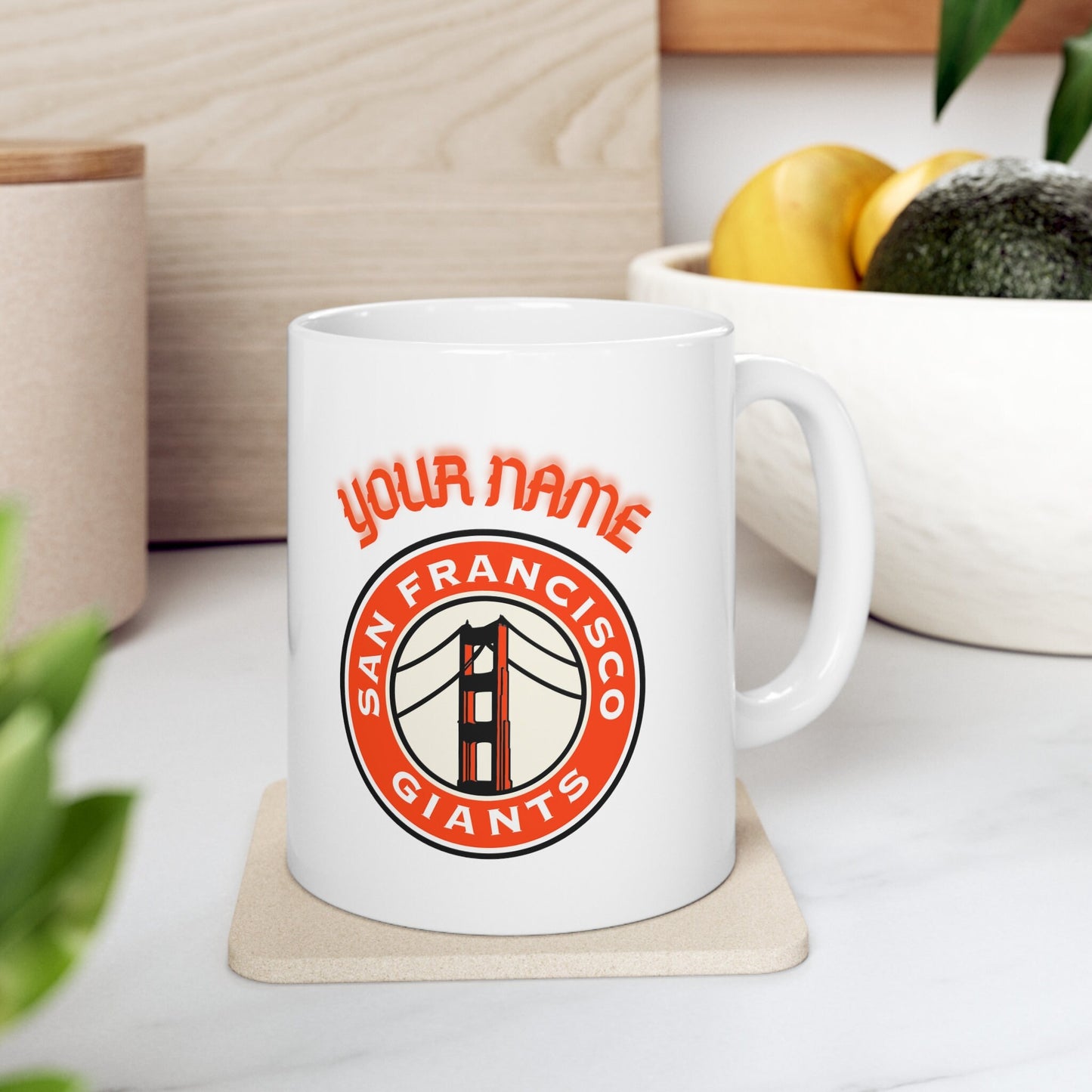 San Francisco Giants MLB, San Francisco Giants Mug, Baseball Coffee Cup, SF Fan, Sports Fan, San Francisco SF Giants Baseball Mug