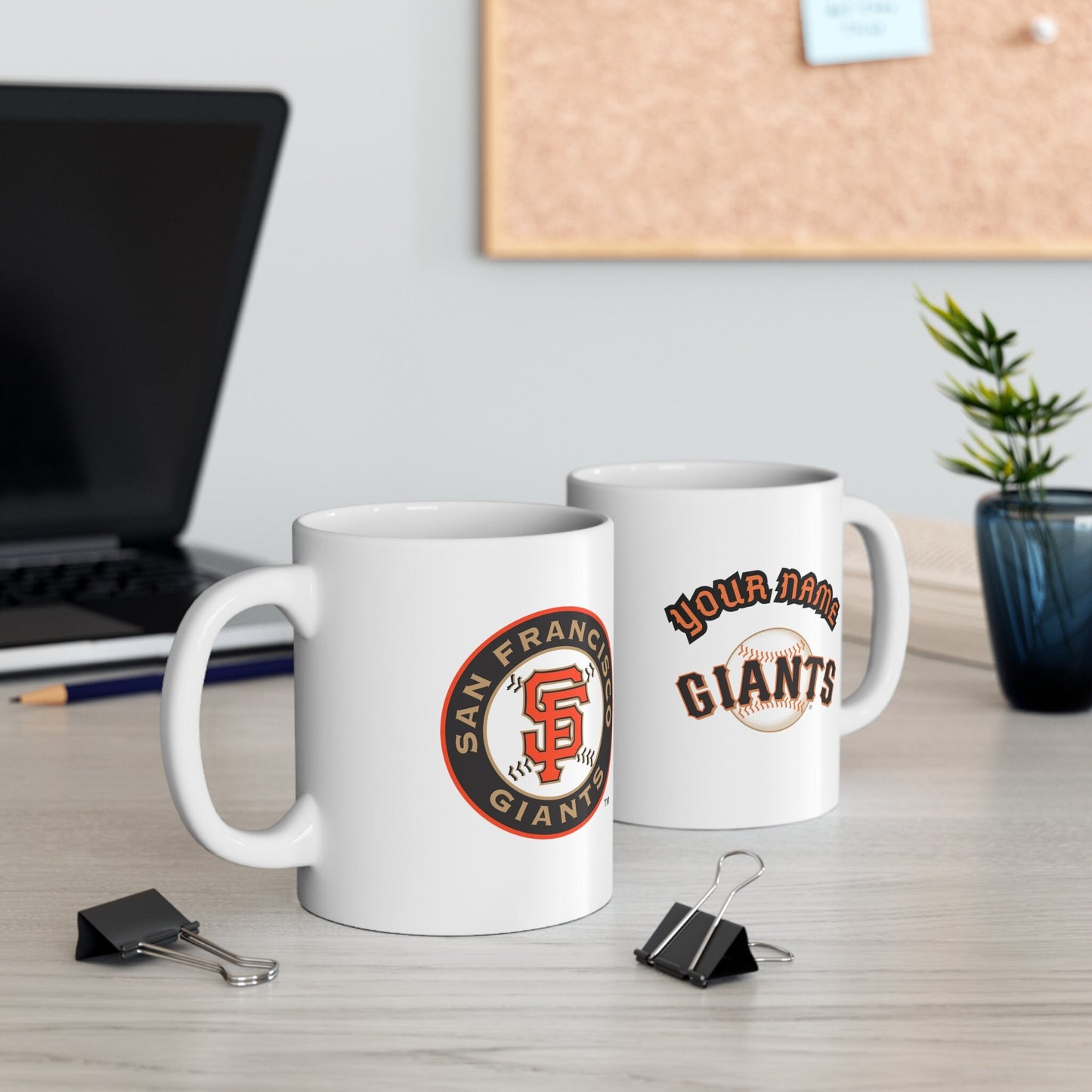 San Francisco Giants Mug, Baseball Coffee Cup, SF Fan, Sports Fan, San Francisco Giants MLB, San Francisco SF Giants Baseball Mug