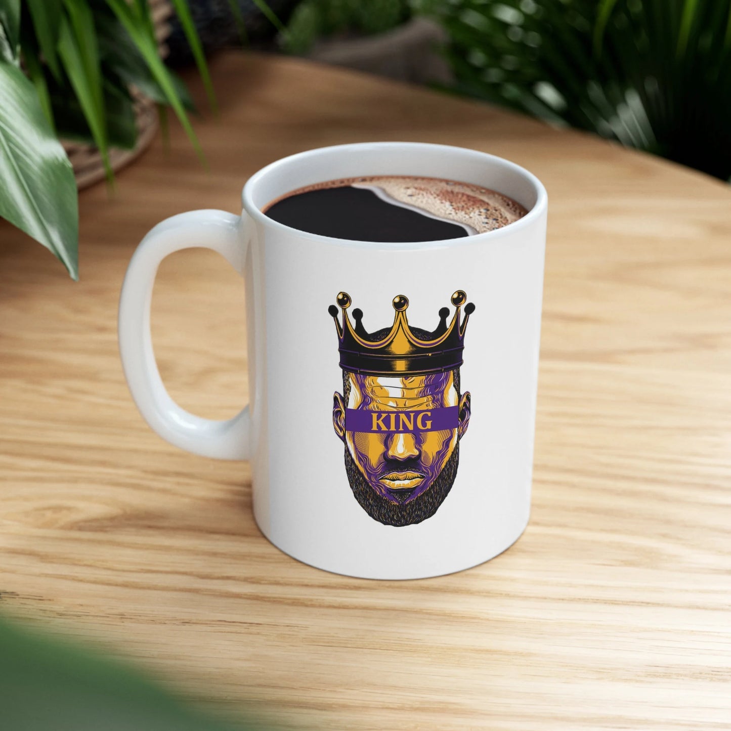 Basketball Coffee Mug, Lebron James Coffe Mug, Los Angeles Lakers