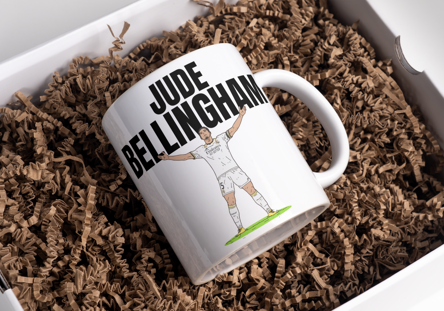 Bellingham, Jude Bellingham White Mug, Real Madrid Mug, Jude Bellingham Real Madrid, Soccer Team | Hala Madrid | Madrid F.C | Bellingol