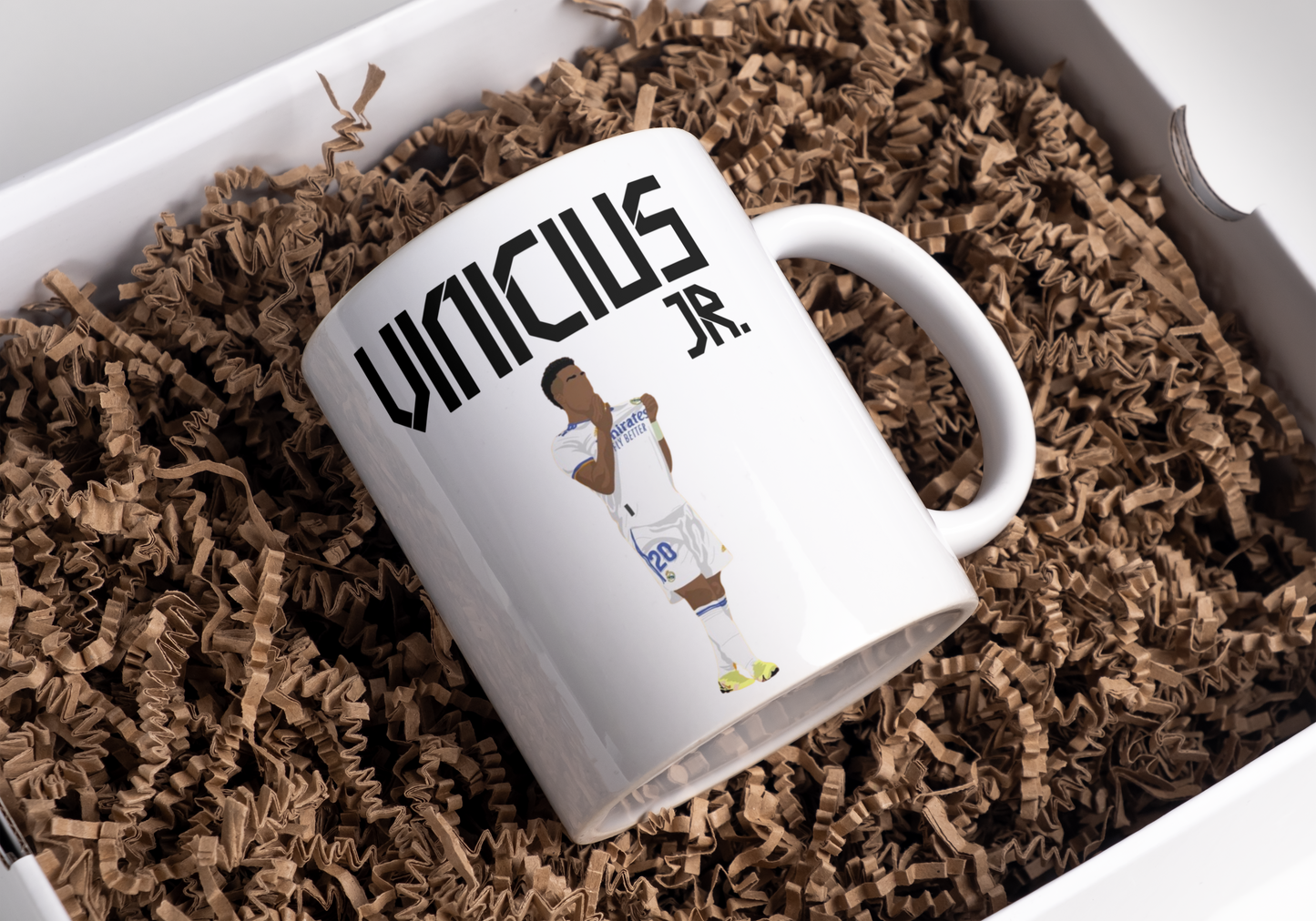 Vinicius Jr, Vini Jr, Hala Madrid, Real Madrid C.F, VINI,  Soccer Mug, Mug Football Design, Cid Vinicius