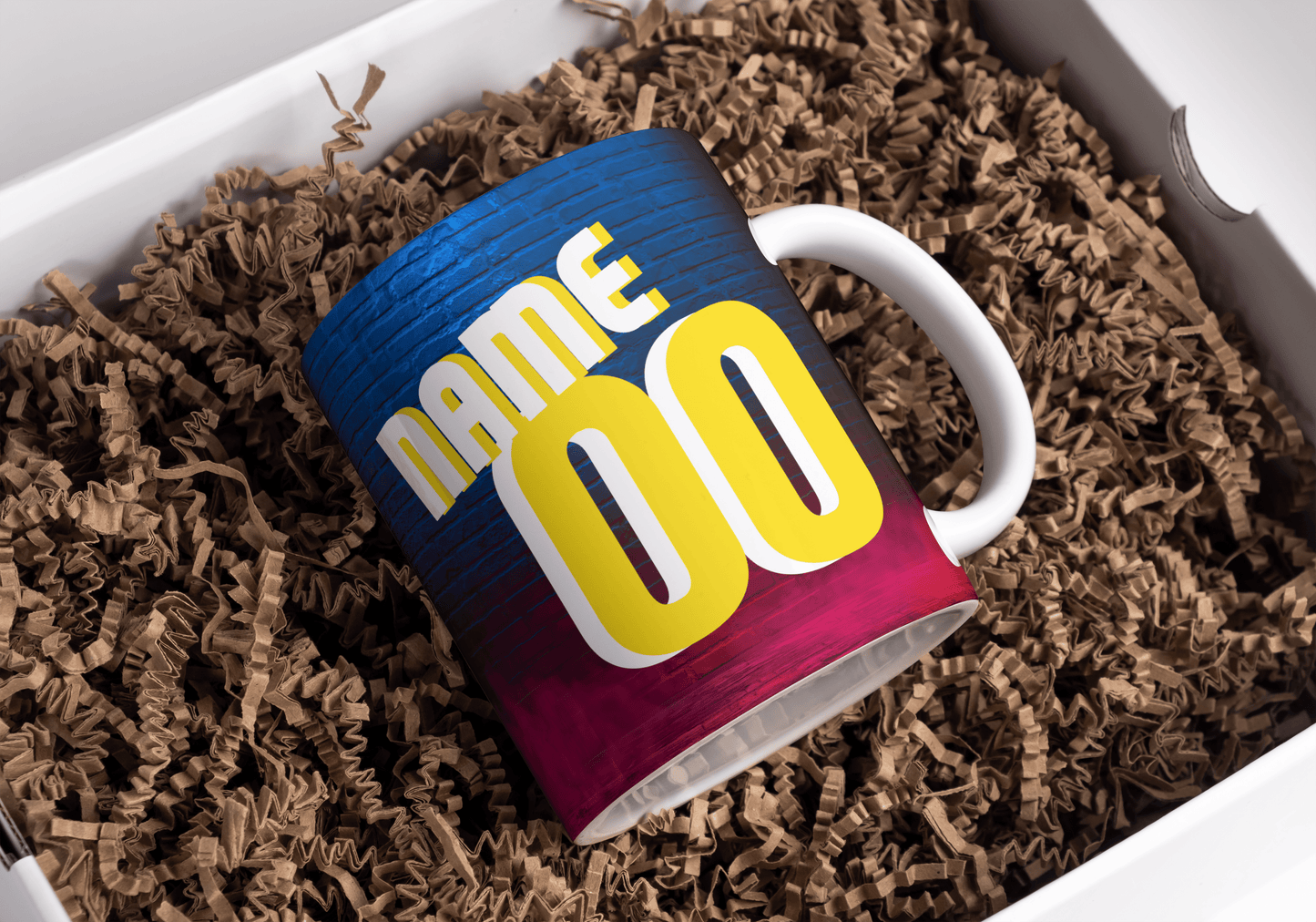 Barcelona FC. Ceramic Mug.