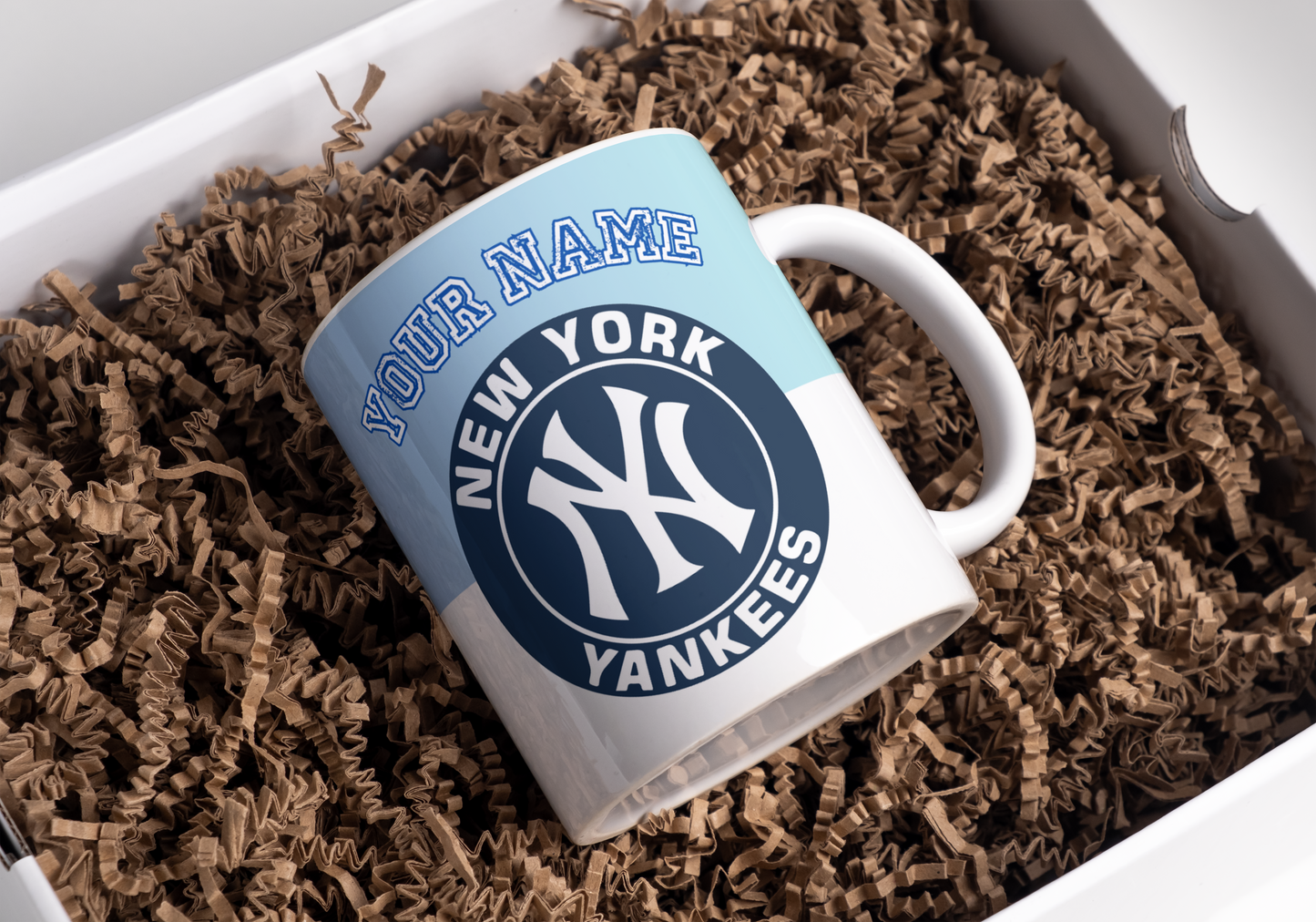 NY, NY Yankees Coffee Mug, Gift for MLB Fan, Yankees MLB,