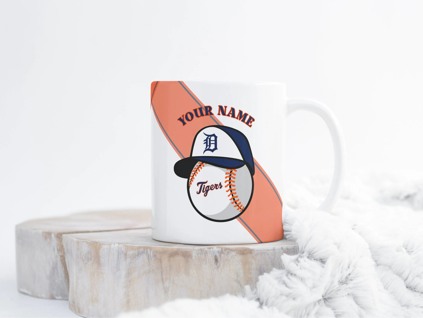 Detroit Tigers Personalized Coffee, Detroit Tigers MLB, Michigan mug, Gift For Baseball Fans, MLB baseball mug, Detroit, Custom Baseball Mug