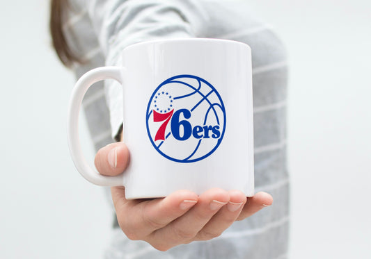 Philadelphia Fan Gift, Philly Mug, Custom Mug, 76ers Mug, Philadelphia 76ers