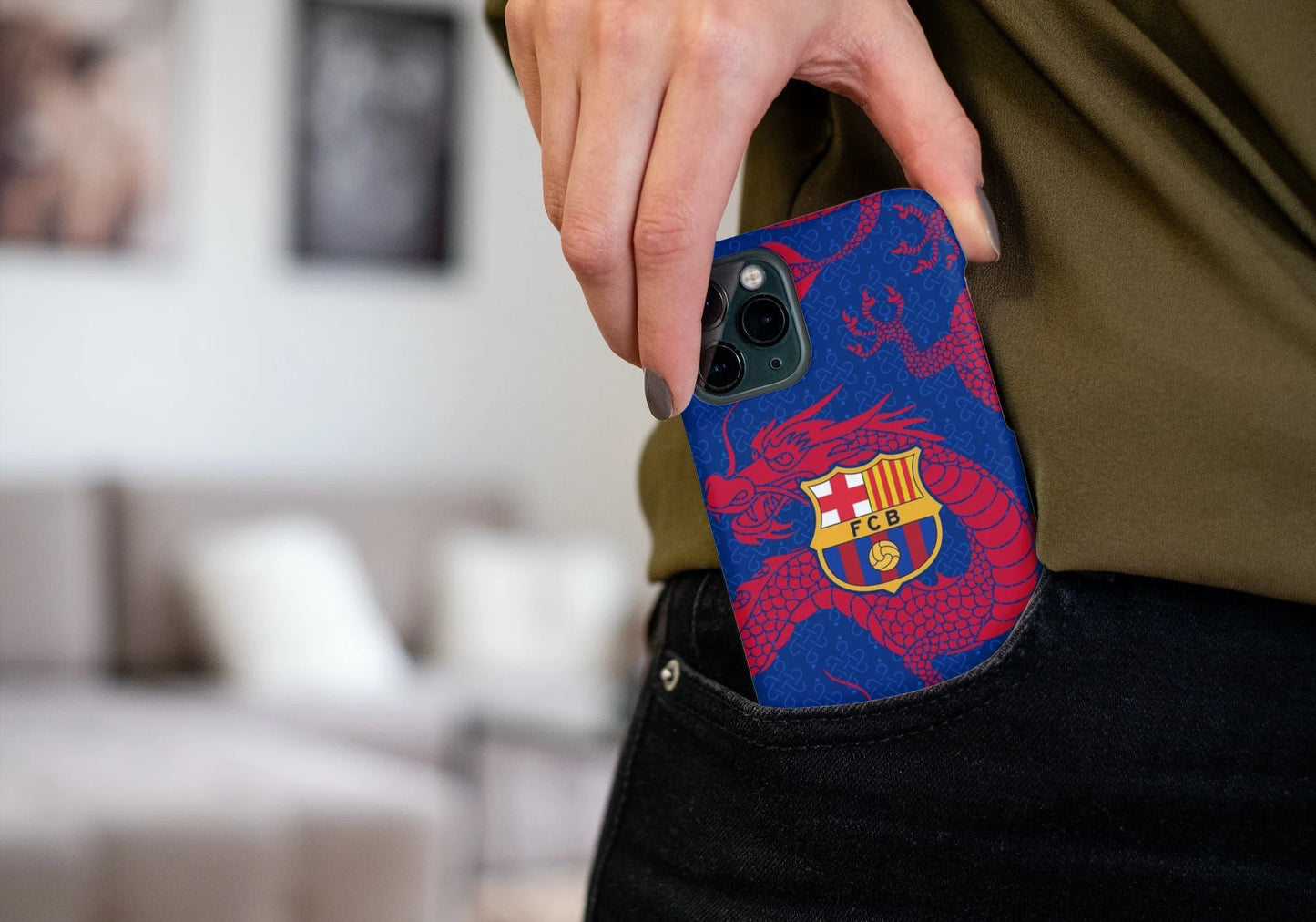 Phone case Barcelona F.C Logo, BARCELONA CF, Barca, Forca Barca, Footbal/Soccer Teams