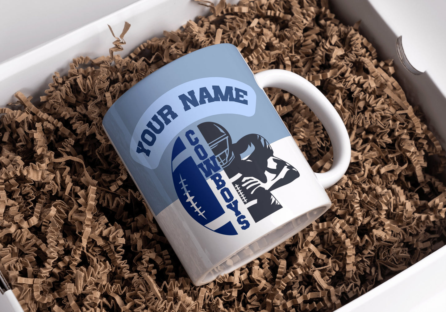 Cowboys NFL, Football Lovers, Football Mug, Dallas Cowboys NFL, Custom name mug, Cowboys lovers, NFL mug, Football Lovers.
