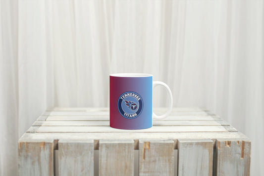 Titans Mug NFL, Taza de la NFL, Taza personalizada, Tennessee Titans NFL, Amantes del fútbol