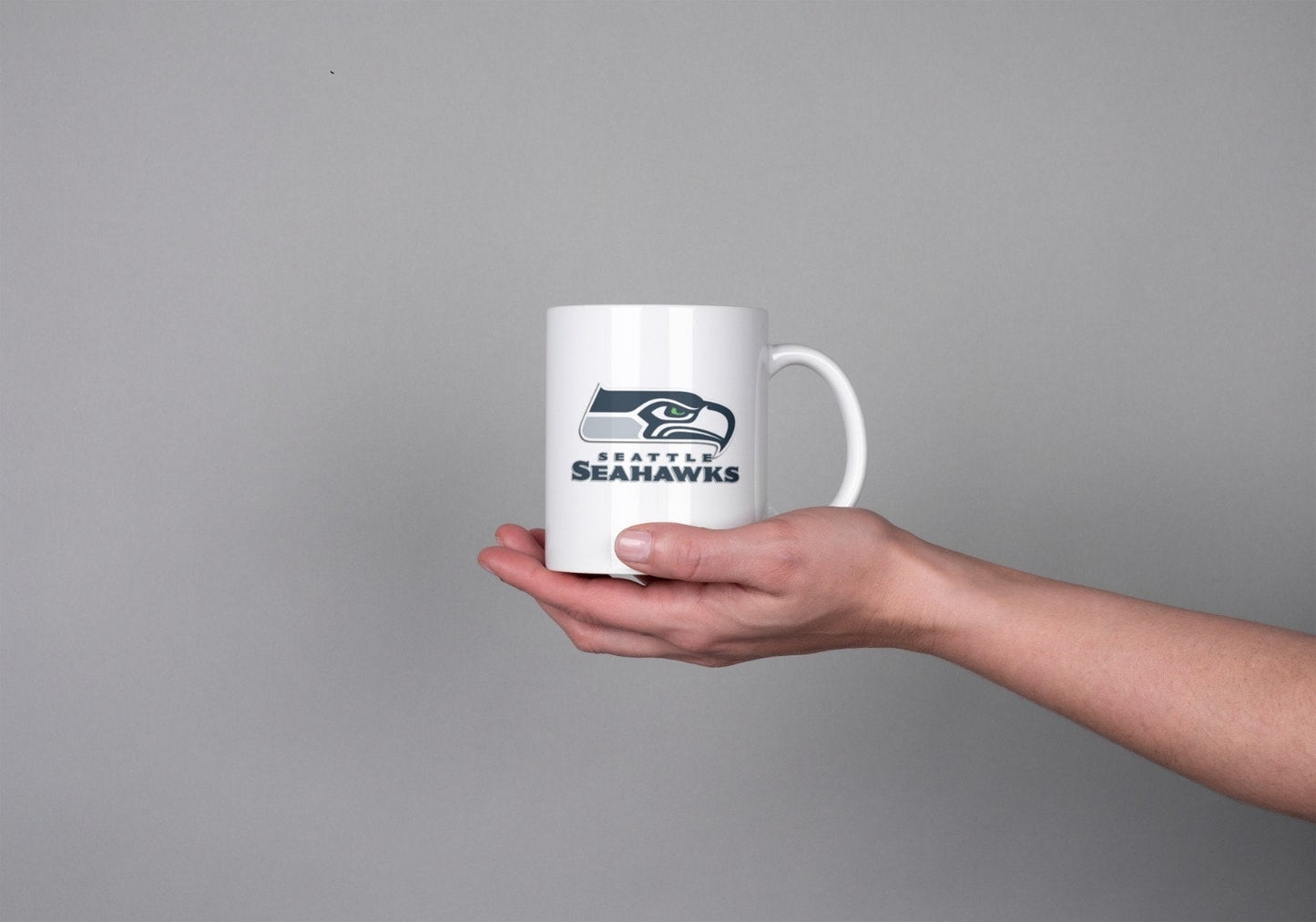 Seattle Seahawks Coffee Mug, Custom name mug, Seahawks lovers, NFL mug, gift for him