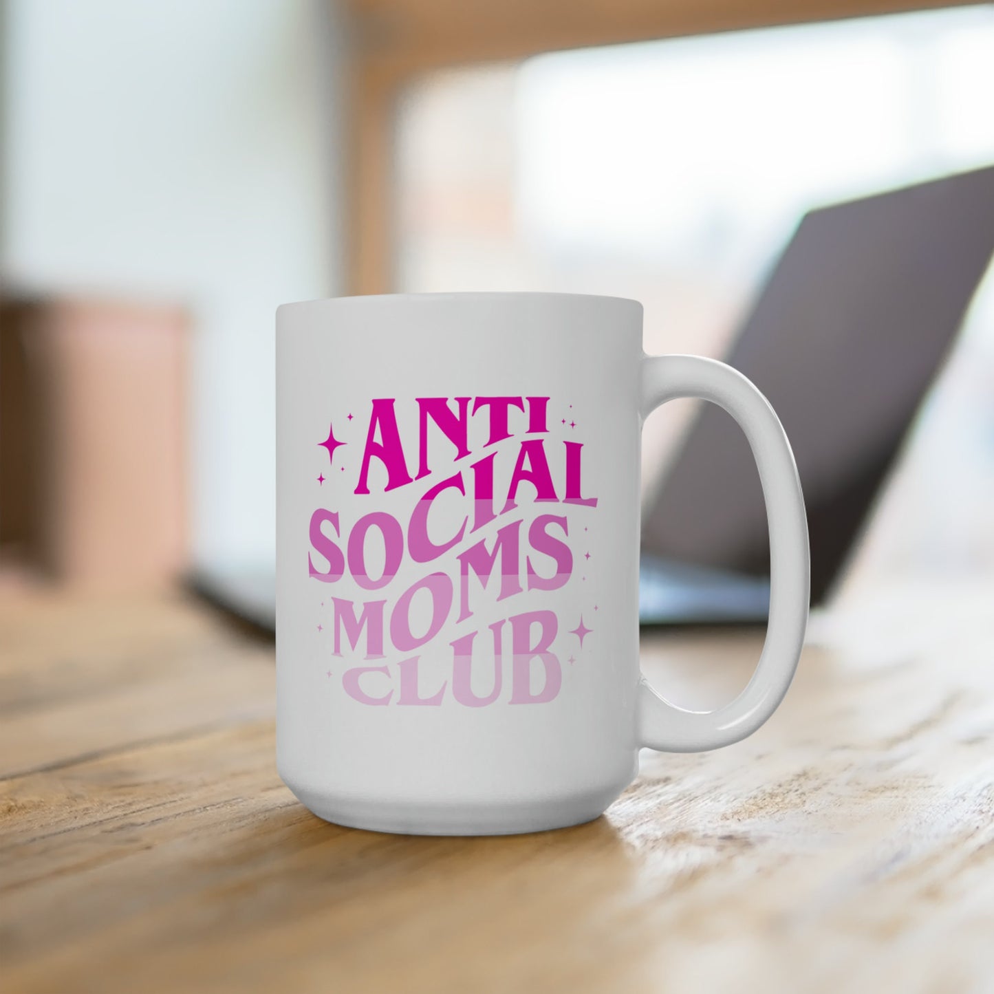 Taza del club de mamás antisociales, taza de mamás, regalo para mamá