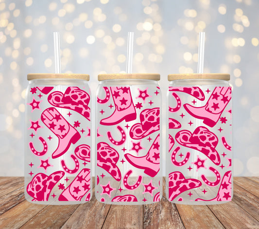 Lata De Cerveza De Vaquera, Sombrero De Botas De Vaquero Rodeo Rosa Occidental, Hola, Sombreros De Vaquera, Vaso De Lata De Vaquera, Sombreros Y Botas Rosas De Vaquera