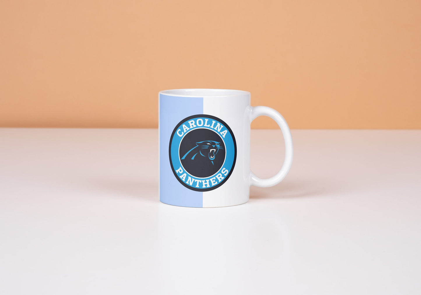 Taza Panthers NFL, Carolina Panthers, Amantes del fútbol, ​​Taza de fútbol, ​​Taza con nombre personalizado, Amantes de los Panthers, Taza de la NFL, Amantes del fútbol.