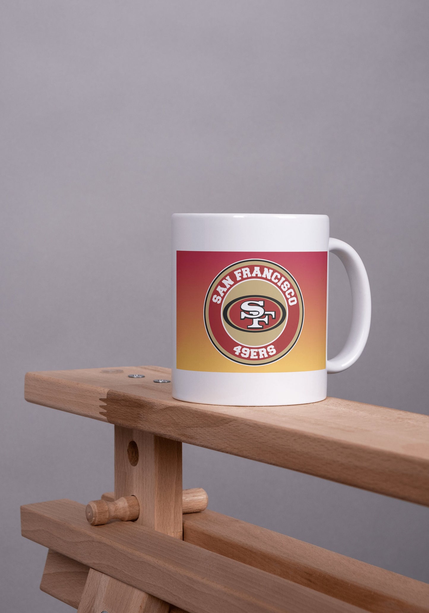 San Francisco 49ers NFL, 49ers, Taza 49ers, Taza personalizada de los 49ers de San Francisco, Taza de fútbol, ​​Taza con nombre personalizado, Amantes de los 49ers, Taza de los Falcons