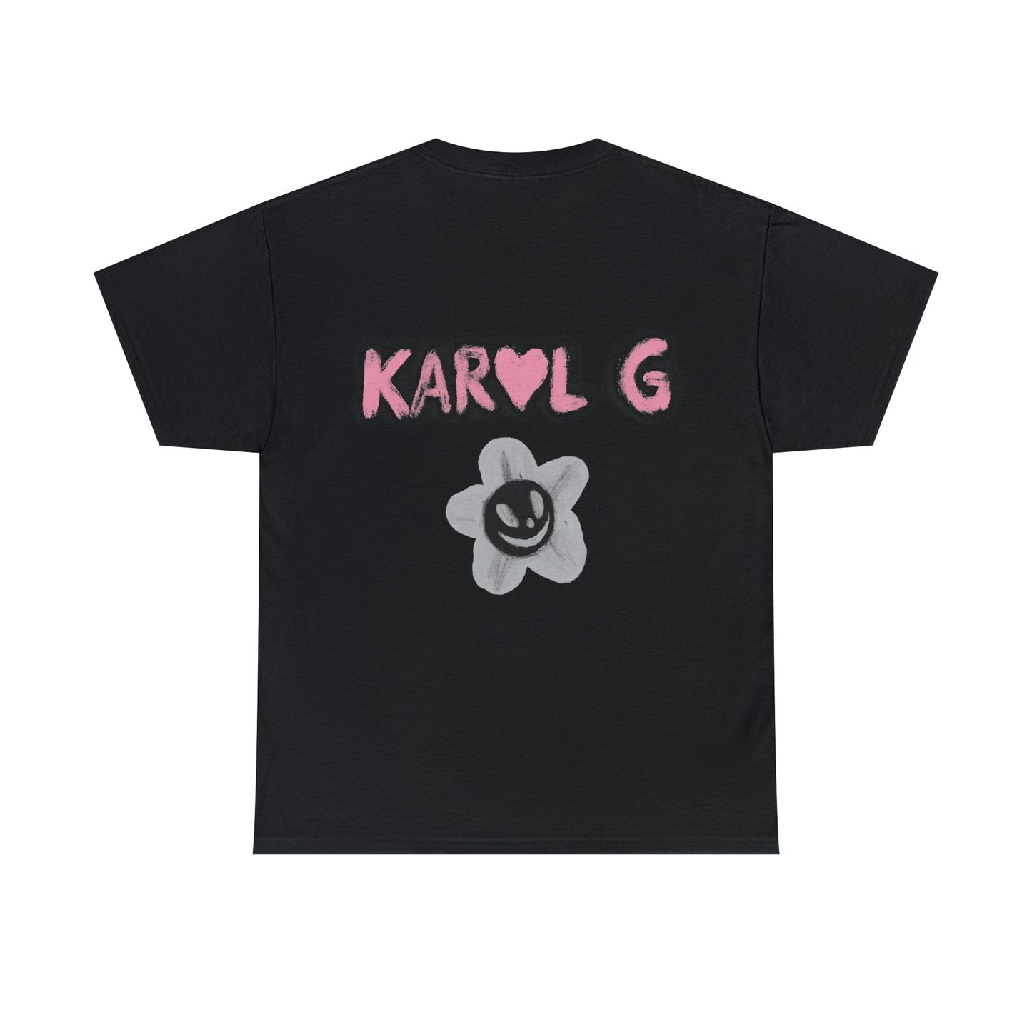Mercancía de la temporada de Bichota, camiseta de la temporada de Bichota, camiseta de Karol G, diseño de portada del álbum