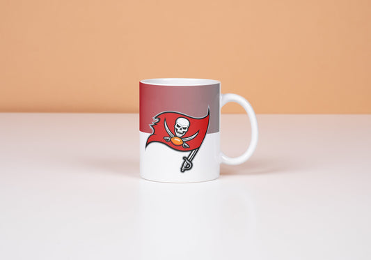 Taza personalizada de Tampa Bay, taza de Buccaneers NFL, taza de la NFL, taza personalizada, Buccaneers, amantes del fútbol de Tampa Bay