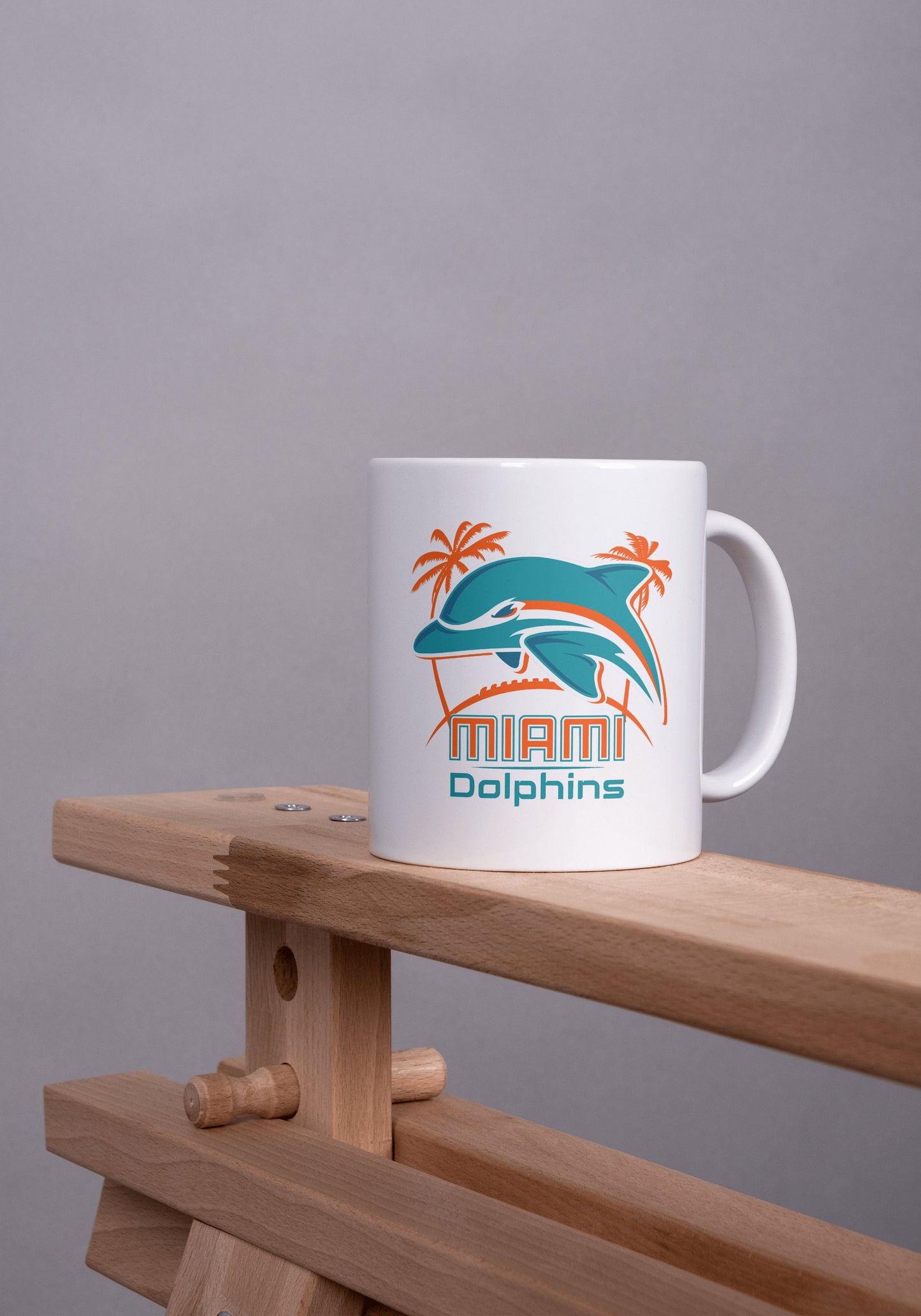Miami Dolphins NFL, Taza de café de fútbol de Miami, Dolphins NFL, taza de la NFL, taza personalizada, Delfines, Amantes del fútbol de Miami