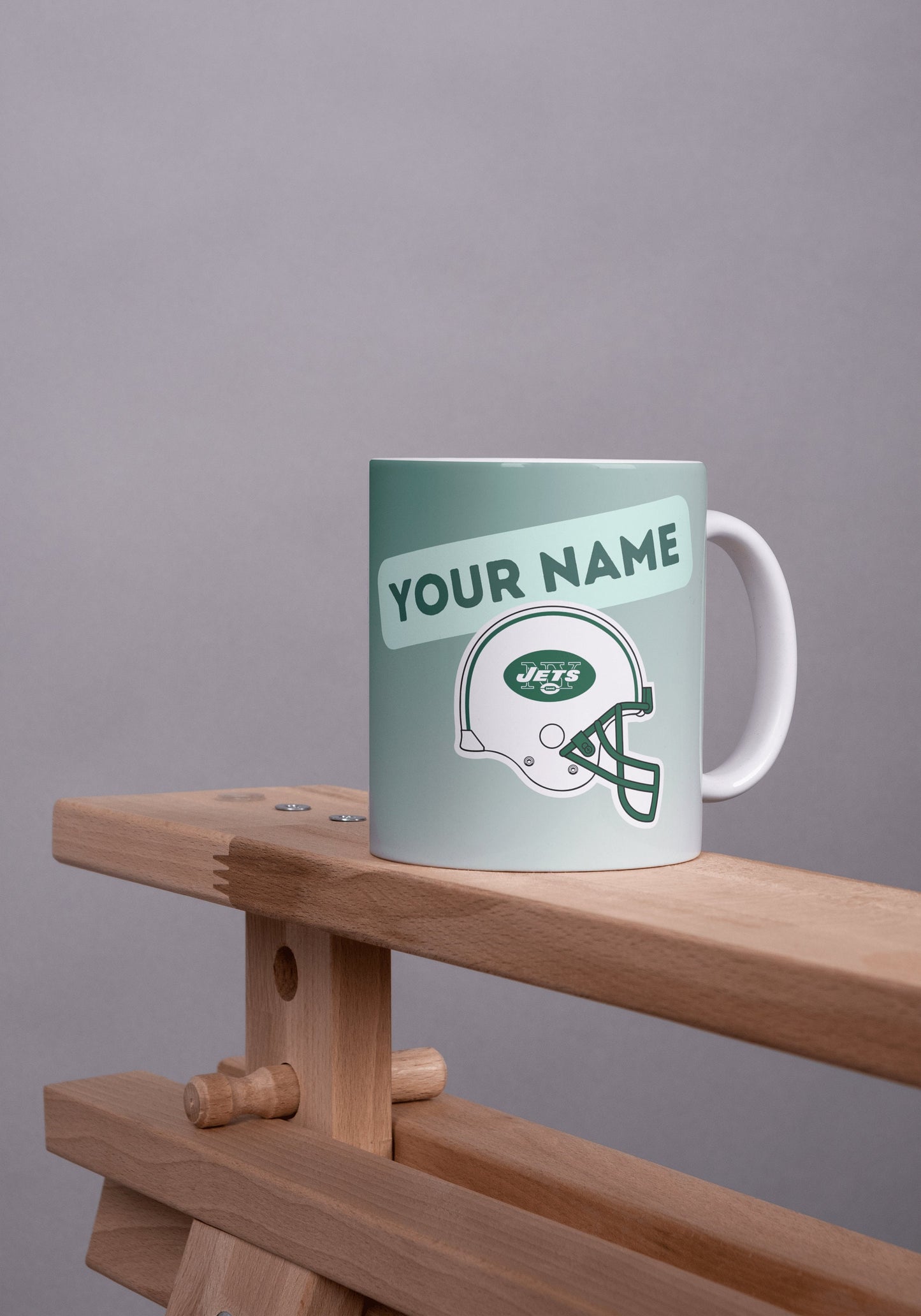 Taza de café de fútbol de NY, taza de los Jets de NY, taza de Jets, taza de la NFL, taza personalizada, Jets, amantes del fútbol