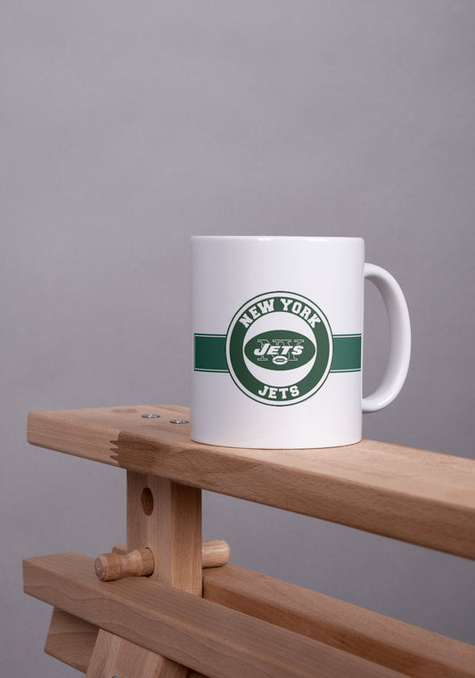 Taza de los Jets, taza de café de fútbol de NY, taza de los Jets de NY, taza de la NFL, taza personalizada, Jets, amantes del fútbol