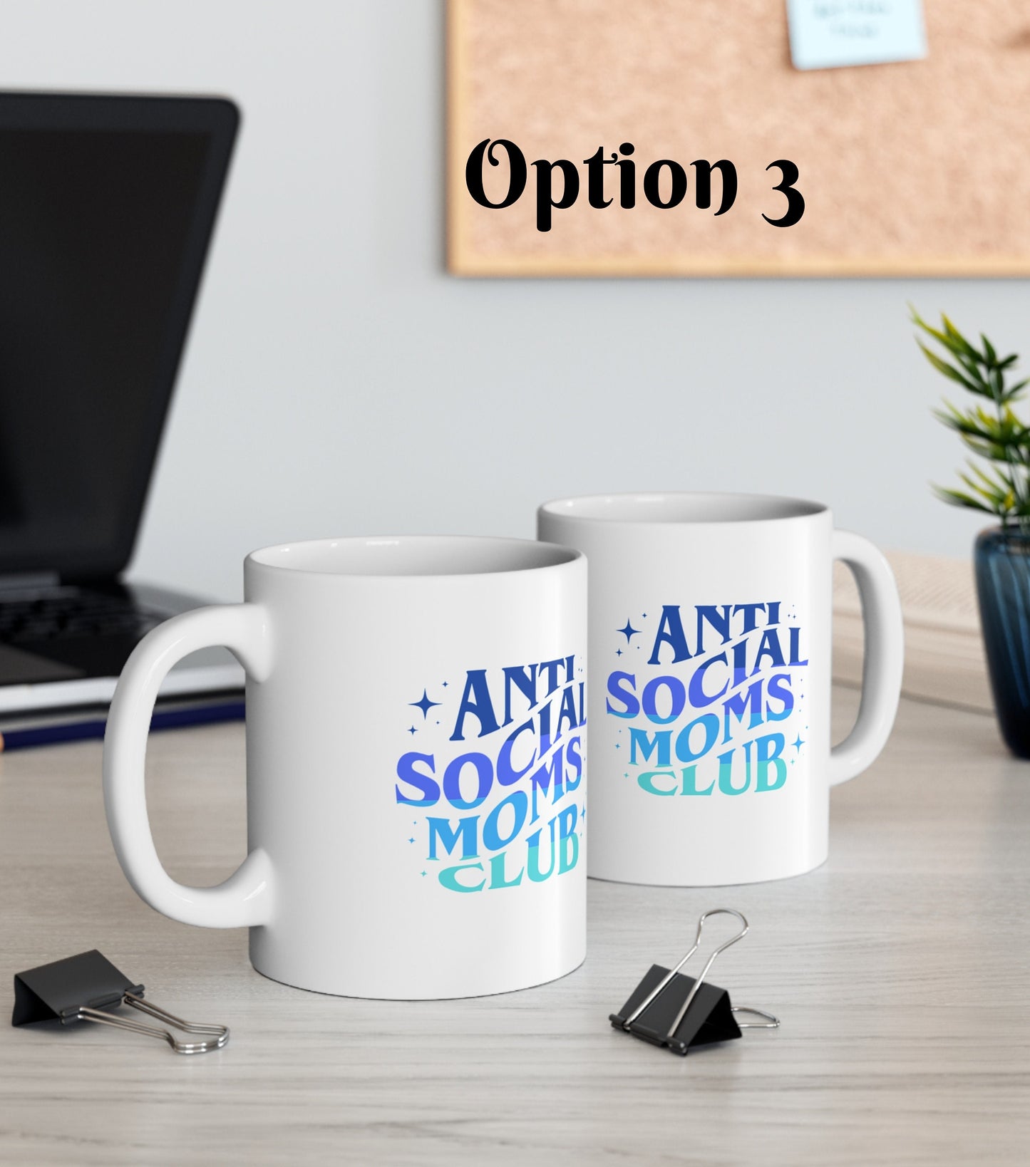 Taza del club de mamás antisociales, taza de mamás, regalo para mamá