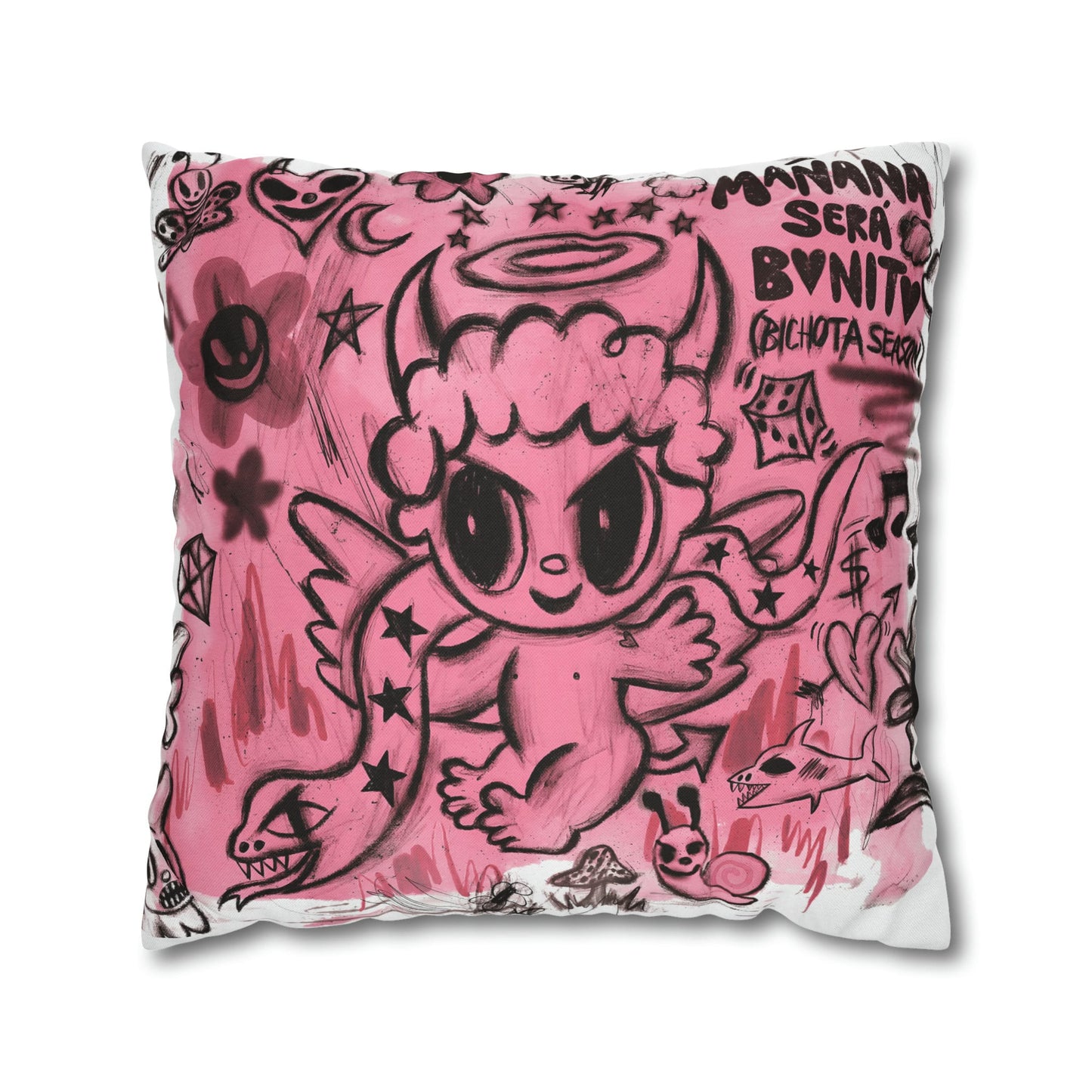 Pillow Case Bichota | Pillow Case Karol G | Spun Polyester Square Pillow Case | Bichota Lovers |  Mañana sera bonito KG |Trending now