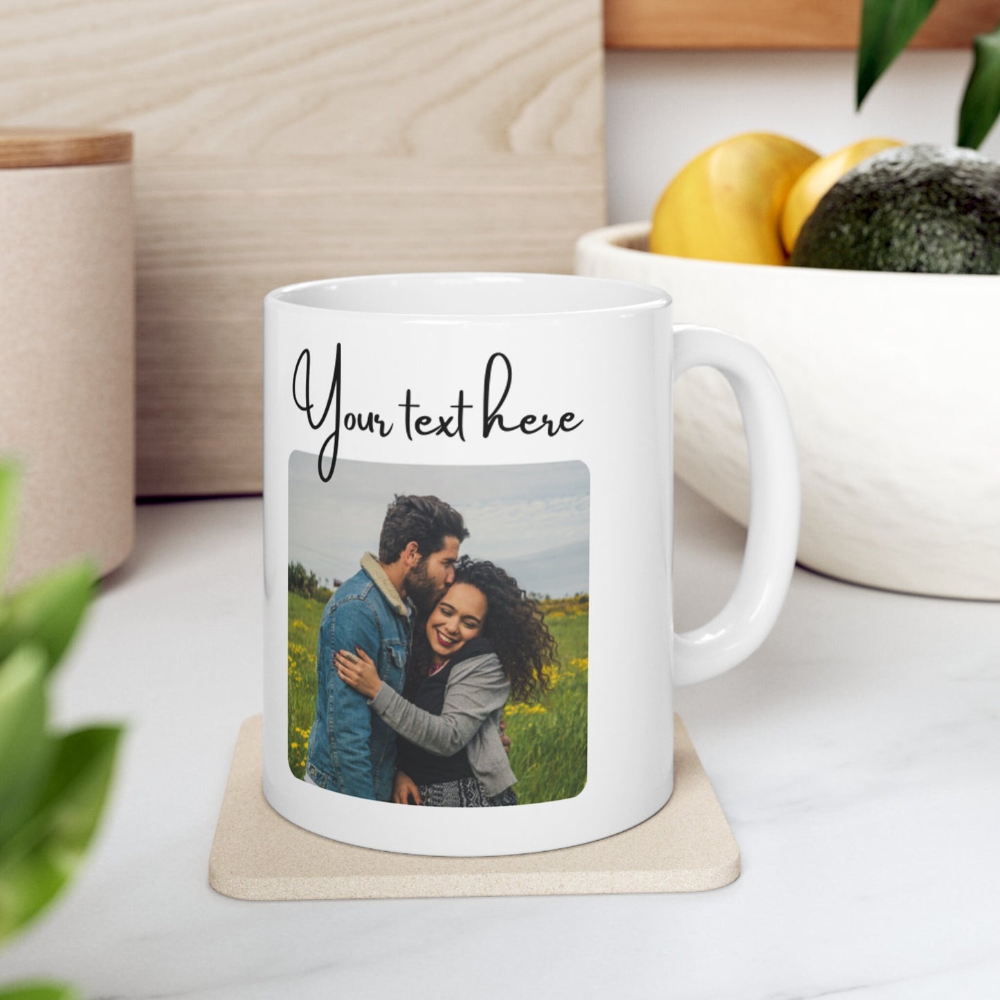 Custom Mug, Full Color Photo Mugs, Mugs Personalized, Photo Coffee Mug, Photo Mug, Mug with Photo/Text, Wedding Gift, Gifts for Her
